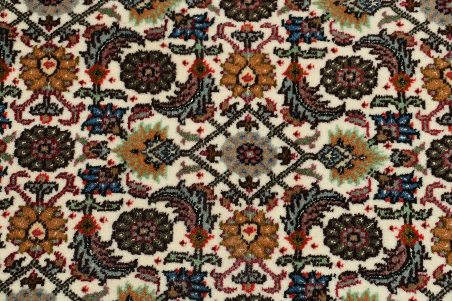 Handgeknüpfter Täbriz Perserteppich, 78 × 200 cm, Wolle