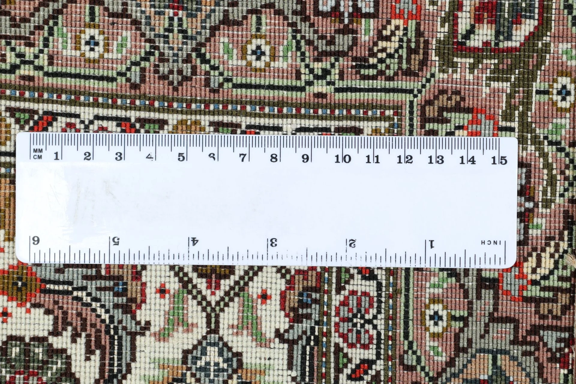 Handgeknüpfter Täbriz Perserteppich, 78 × 200 cm, Wolle