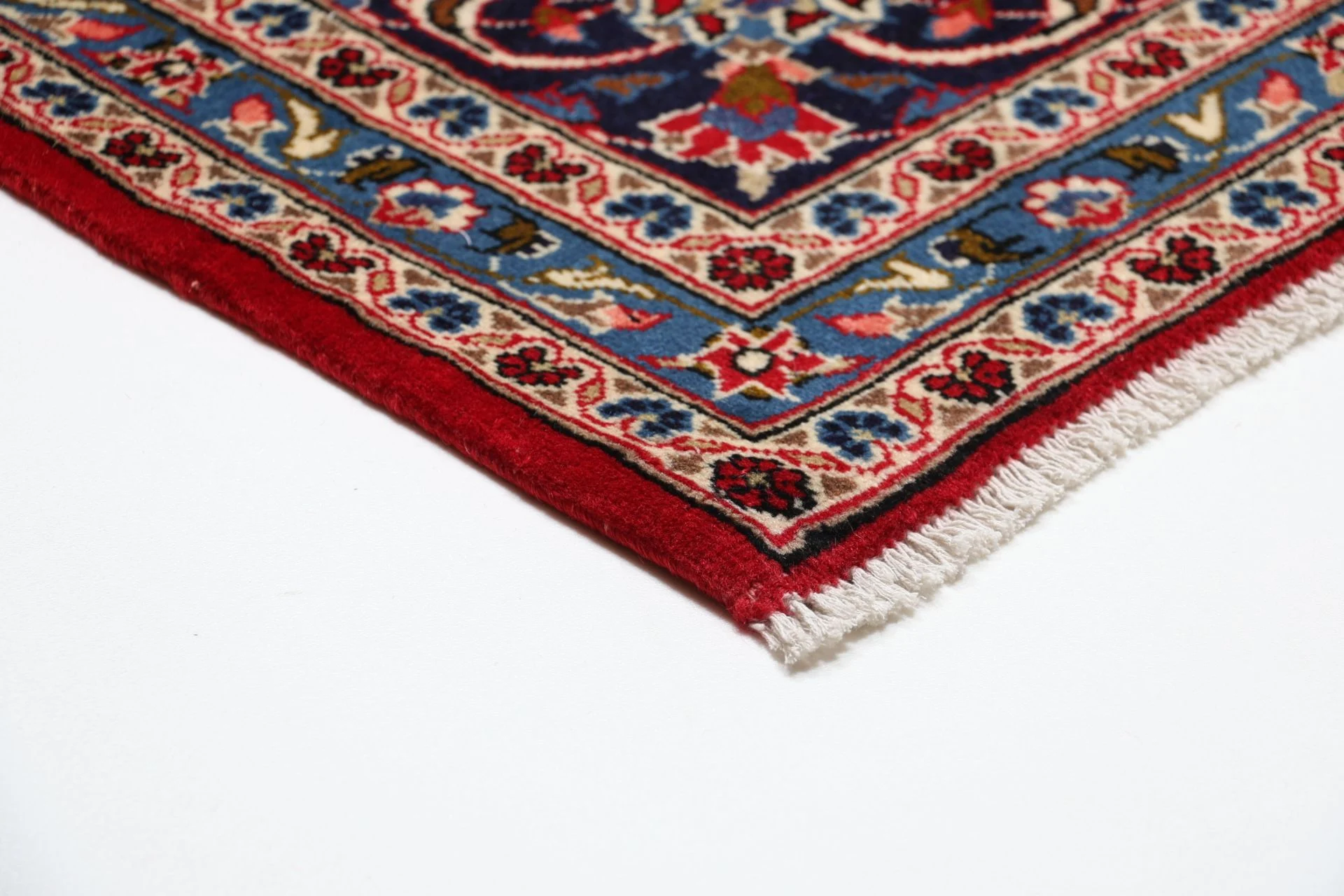 Handgeknüpfter Kashan Perserteppich 250 × 350 cm