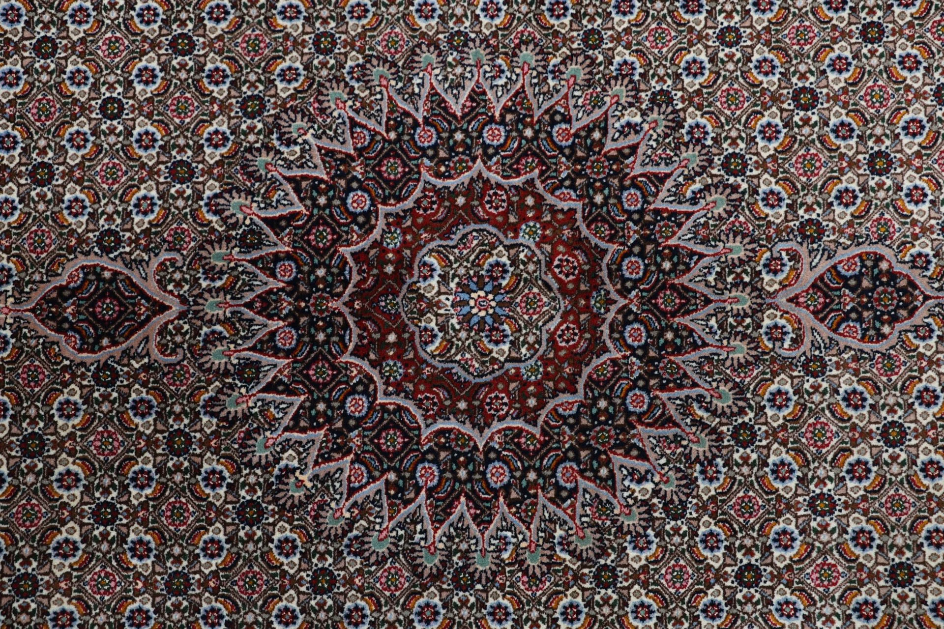 Handgeknüpfter Moud Perserteppich 170 × 240 cm