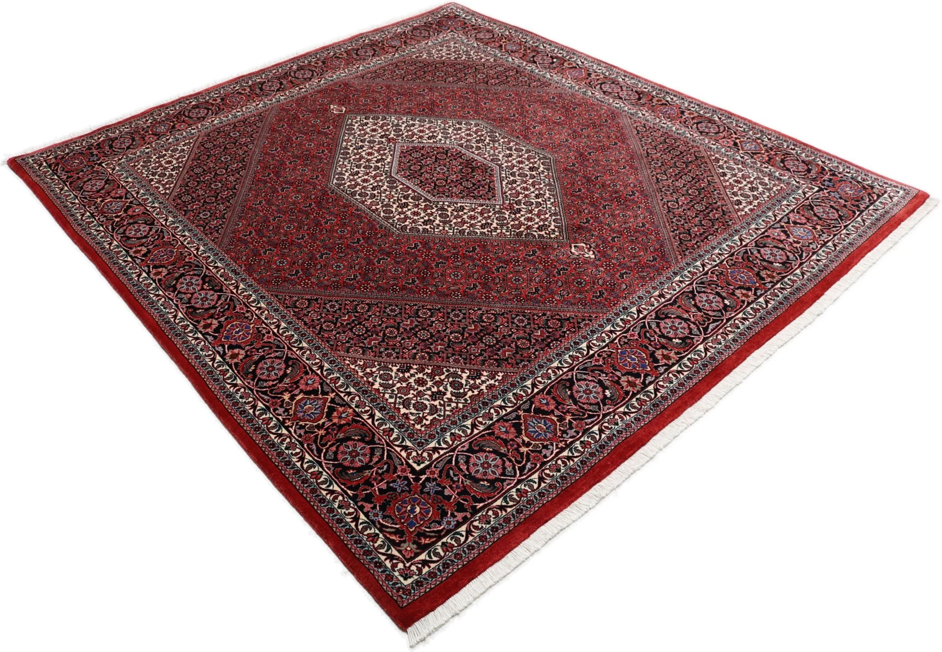 perserteppich-bidjar-200-x-224-cm-schurwolle-handgeknupft-13 Bijar Perserteppich aus Iran, 200 × 224 cm