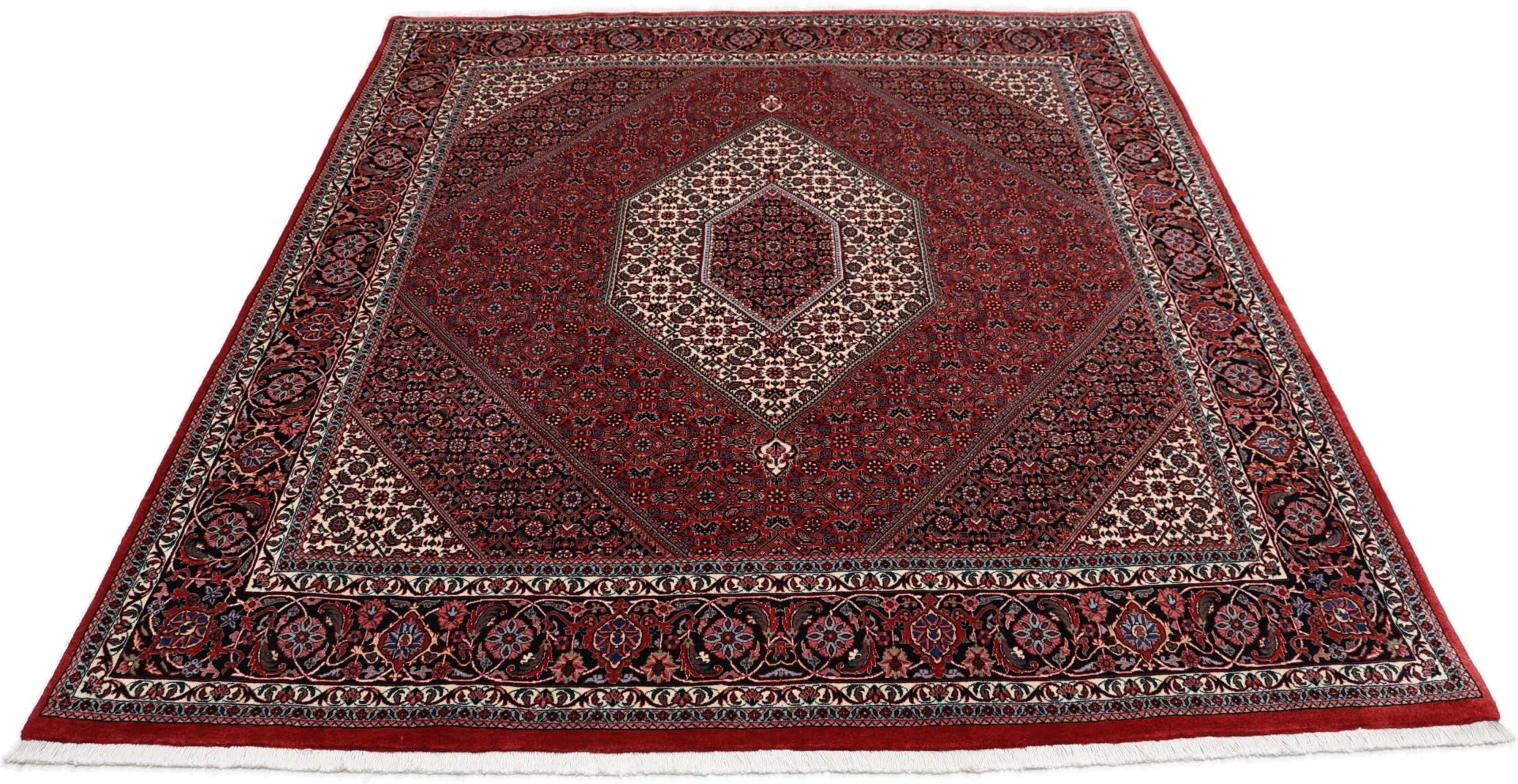 perserteppich-bidjar-200-x-224-cm-schurwolle-handgeknupft-17 Bijar Perserteppich aus Iran, 200 × 224 cm