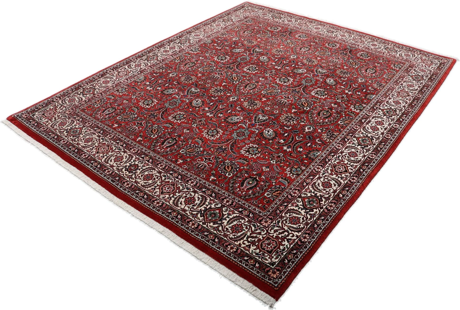 Handgeknüpfter Bijar Perserteppich, 207 × 256 cm, Wolle & Seide