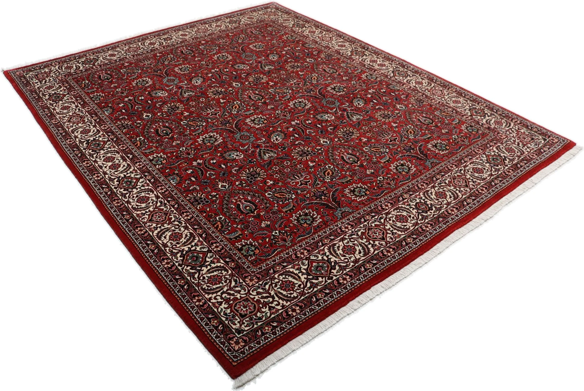 Handgeknüpfter Bijar Perserteppich, 207 × 256 cm, Wolle & Seide