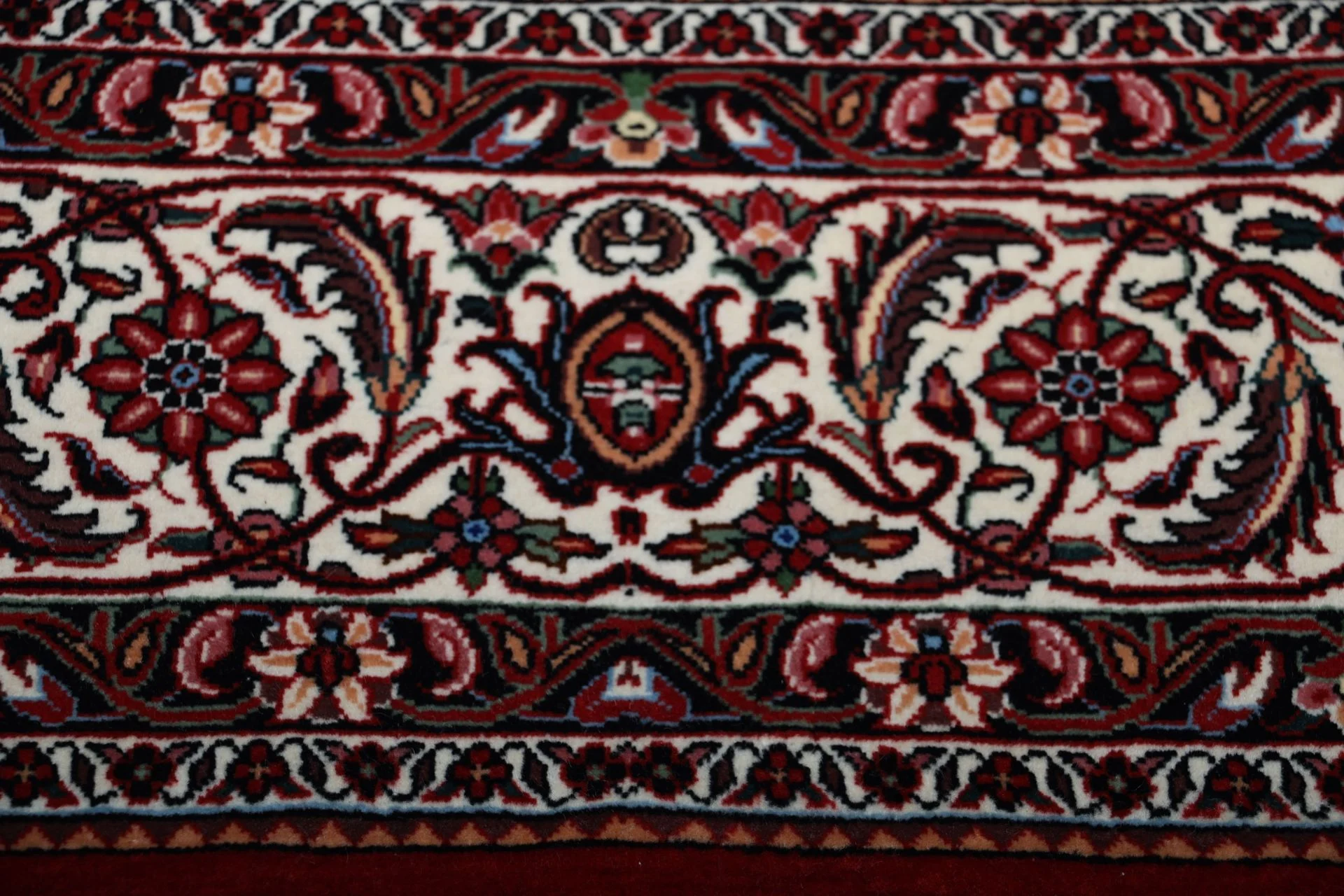 Handgeknüpfter Bijar Perserteppich, 207 × 256 cm, Wolle & Seide