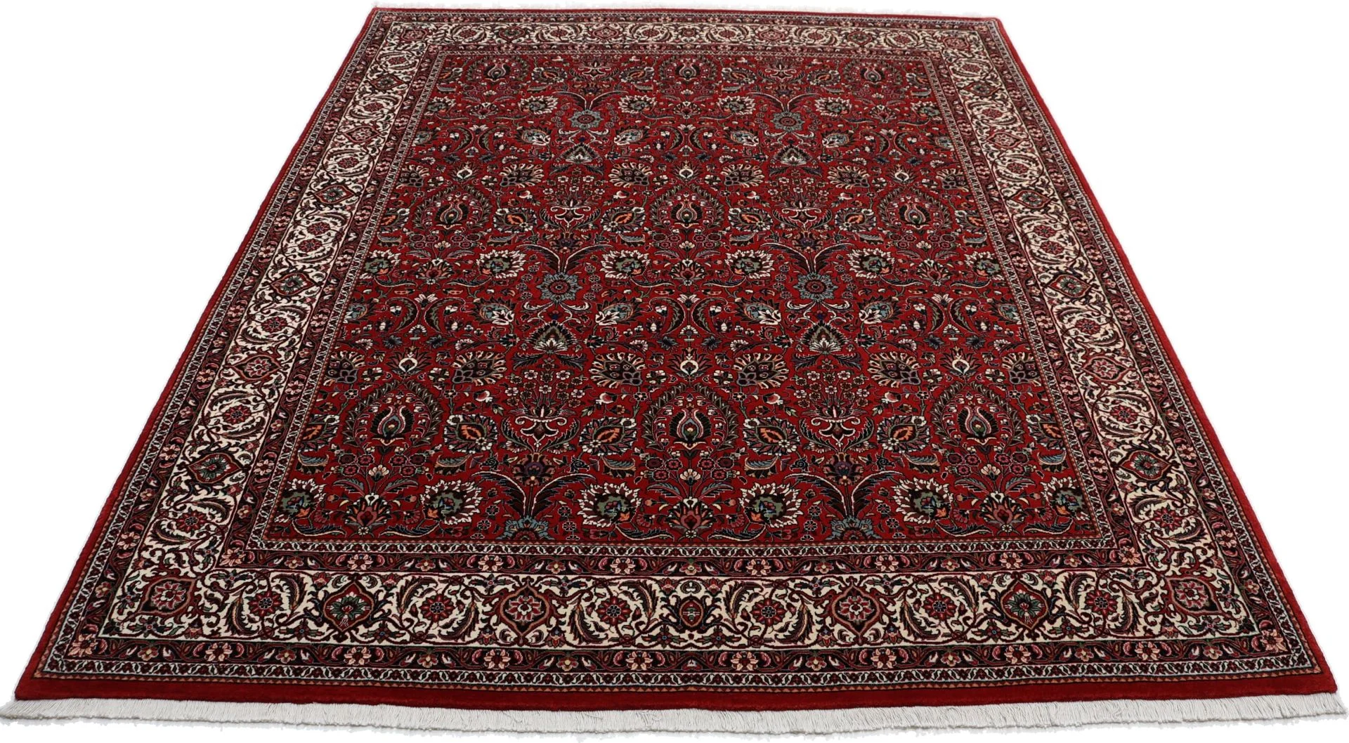 Handgeknüpfter Bijar Perserteppich, 207 × 256 cm, Wolle & Seide