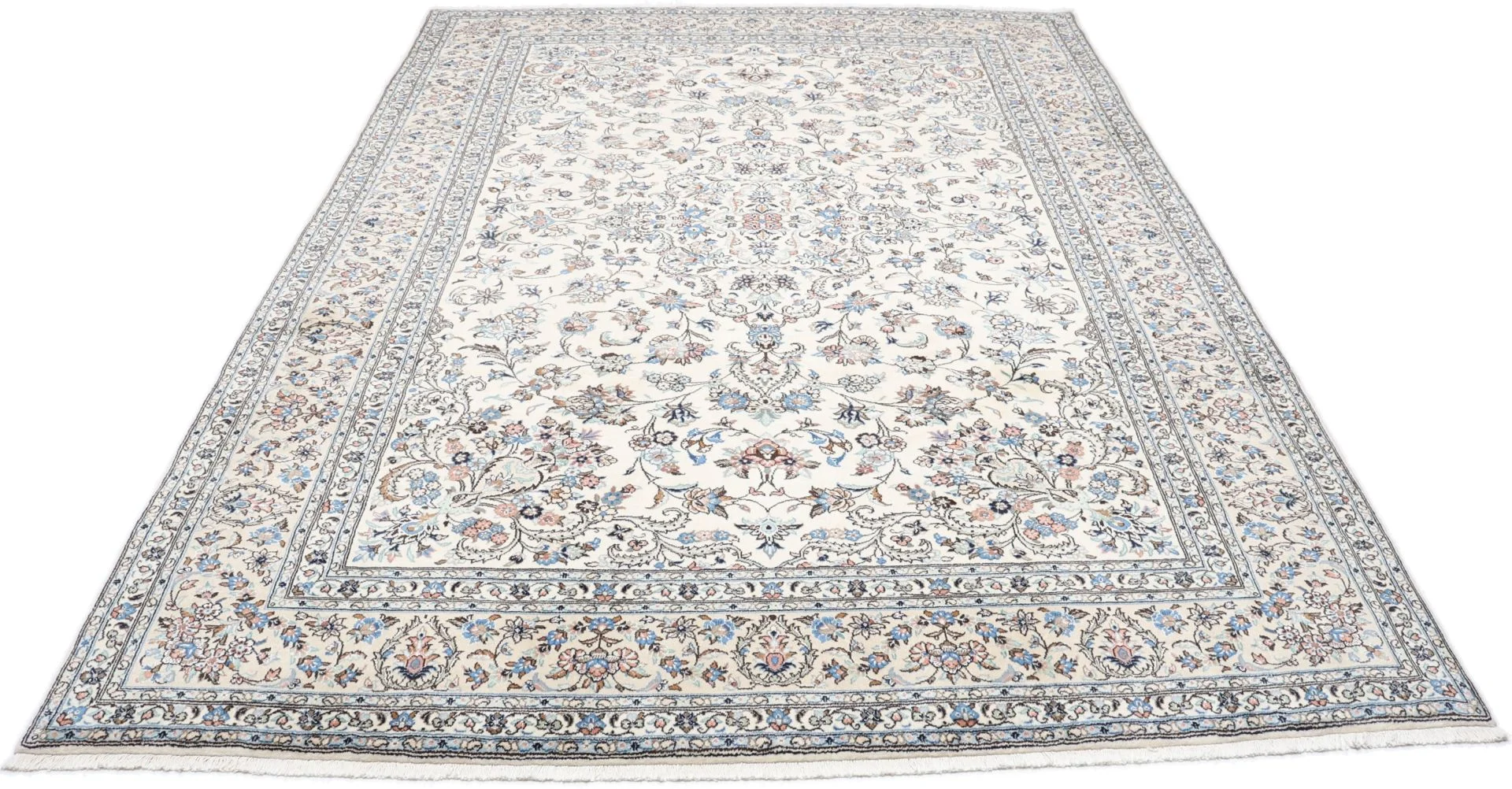 Kashan Perserteppich aus Iran, 253 × 345 cm