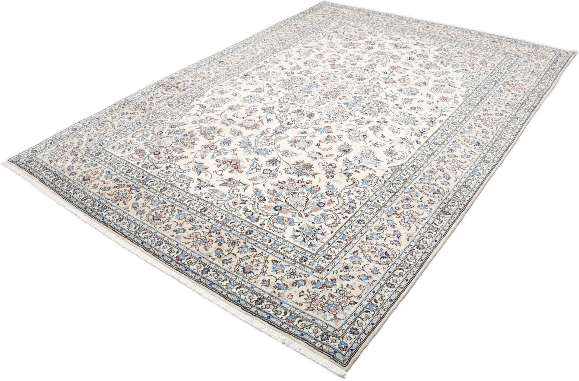 Kashan Perserteppich aus Iran, 253 × 345 cm