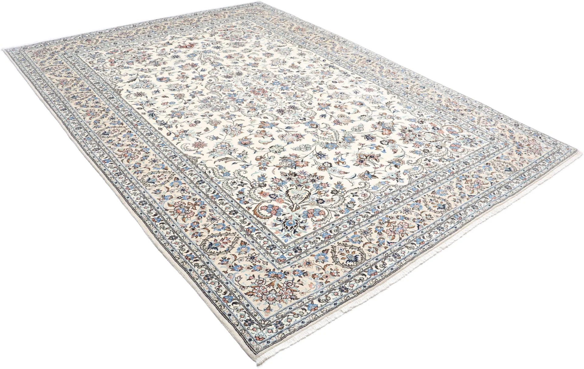 Kashan Perserteppich aus Iran, 253 × 345 cm