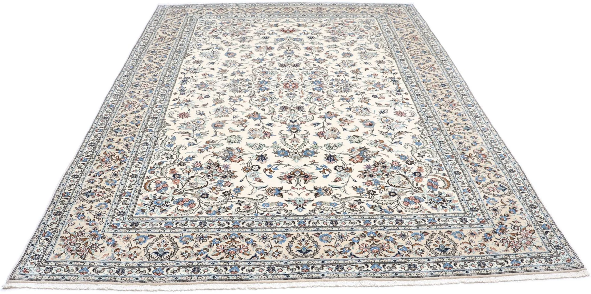 Kashan Perserteppich aus Iran, 253 × 345 cm