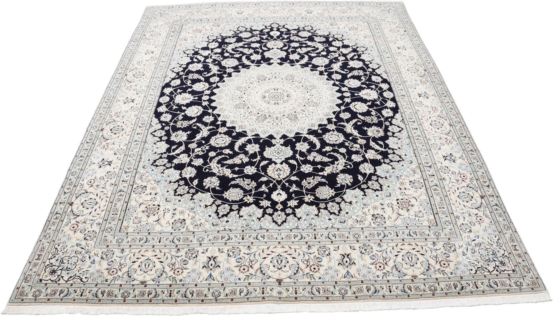Handgeknüpfter Nain Perserteppich 205 × 260 cm