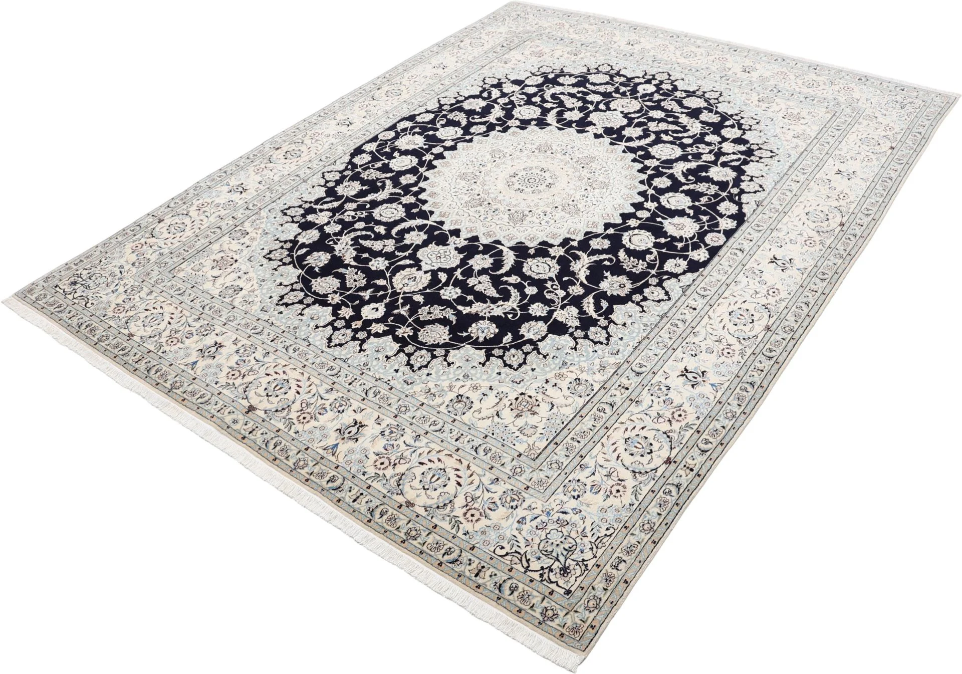 Handgeknüpfter Nain Perserteppich 205 × 260 cm
