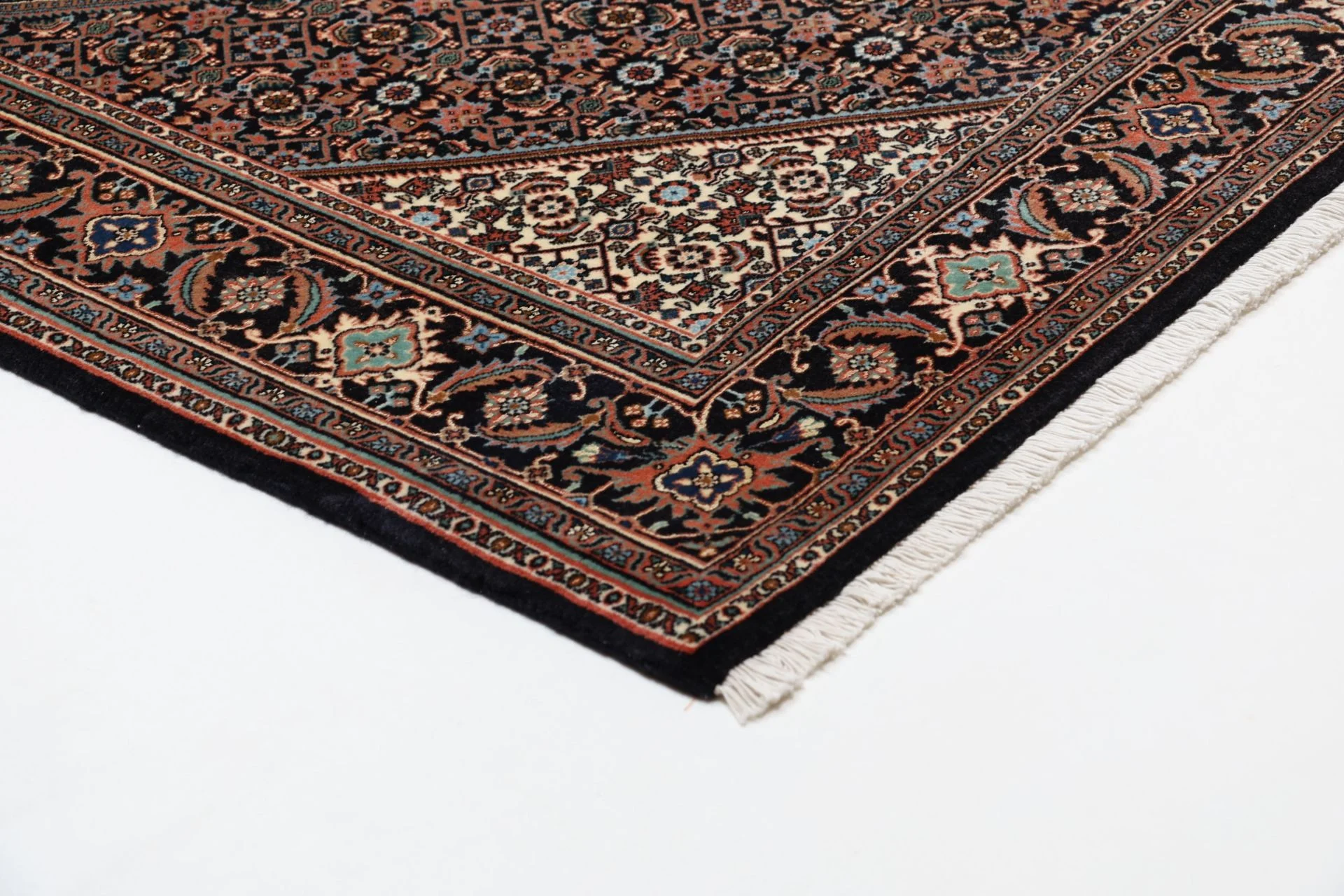 Bijar Perserteppich 170 × 240 cm aus Wolle & Seide, handgeknüpft