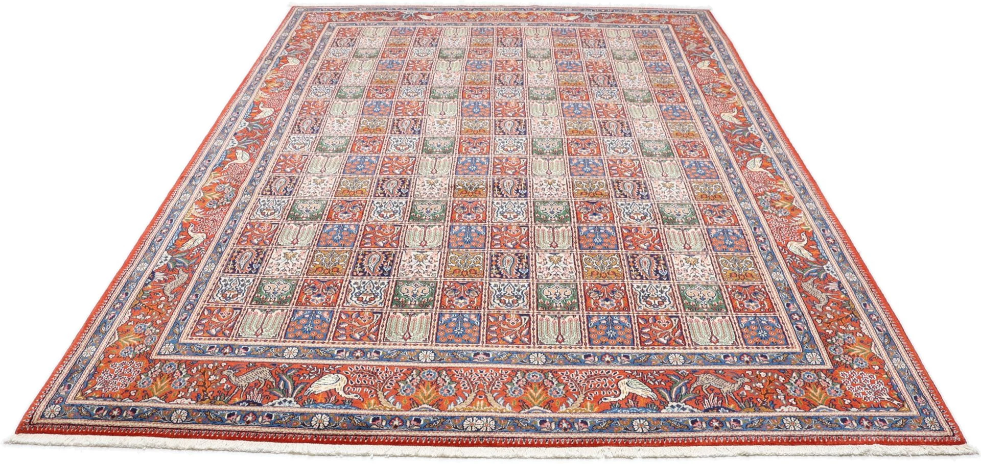 Moud Perserteppich aus Iran, 242 × 350 cm