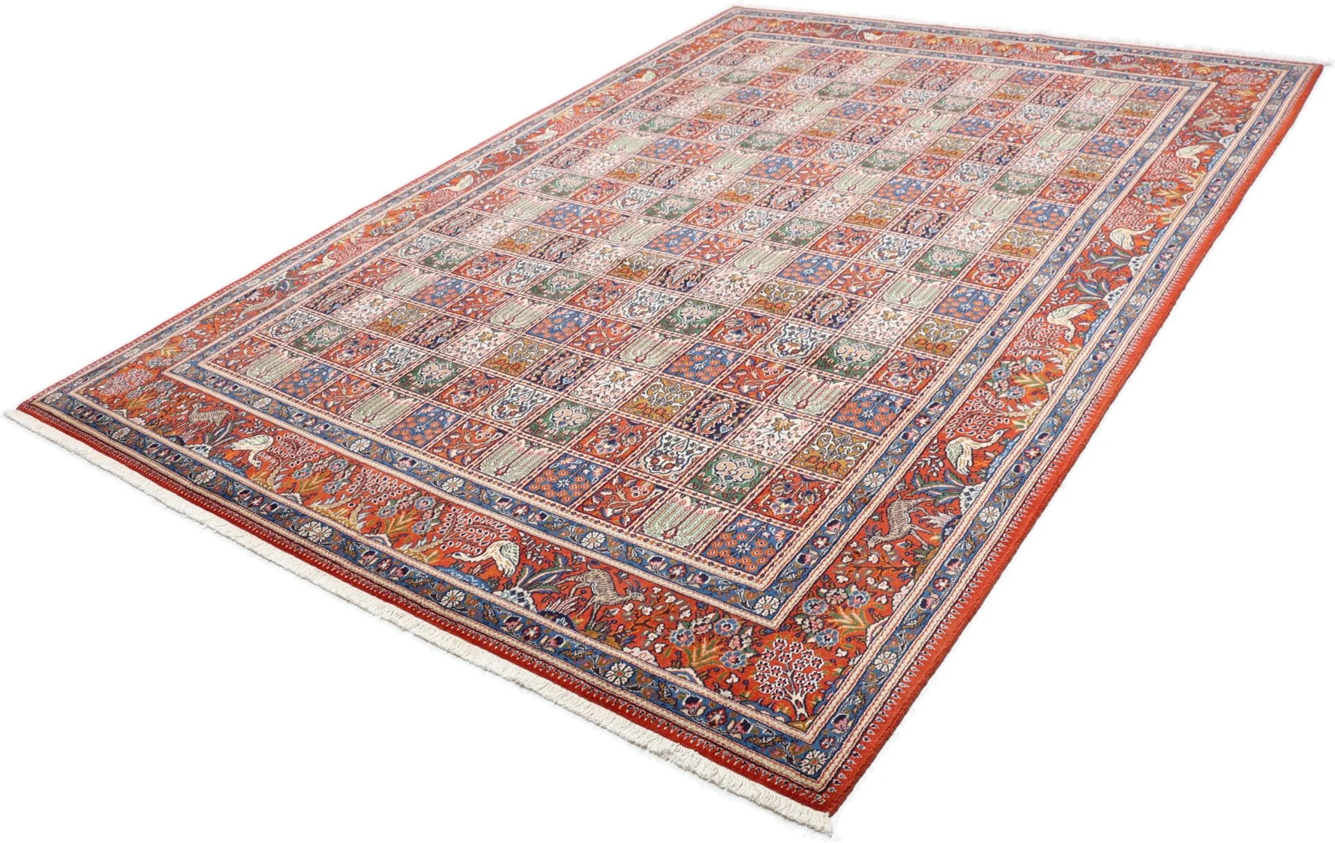 Moud Perserteppich aus Iran, 242 × 350 cm