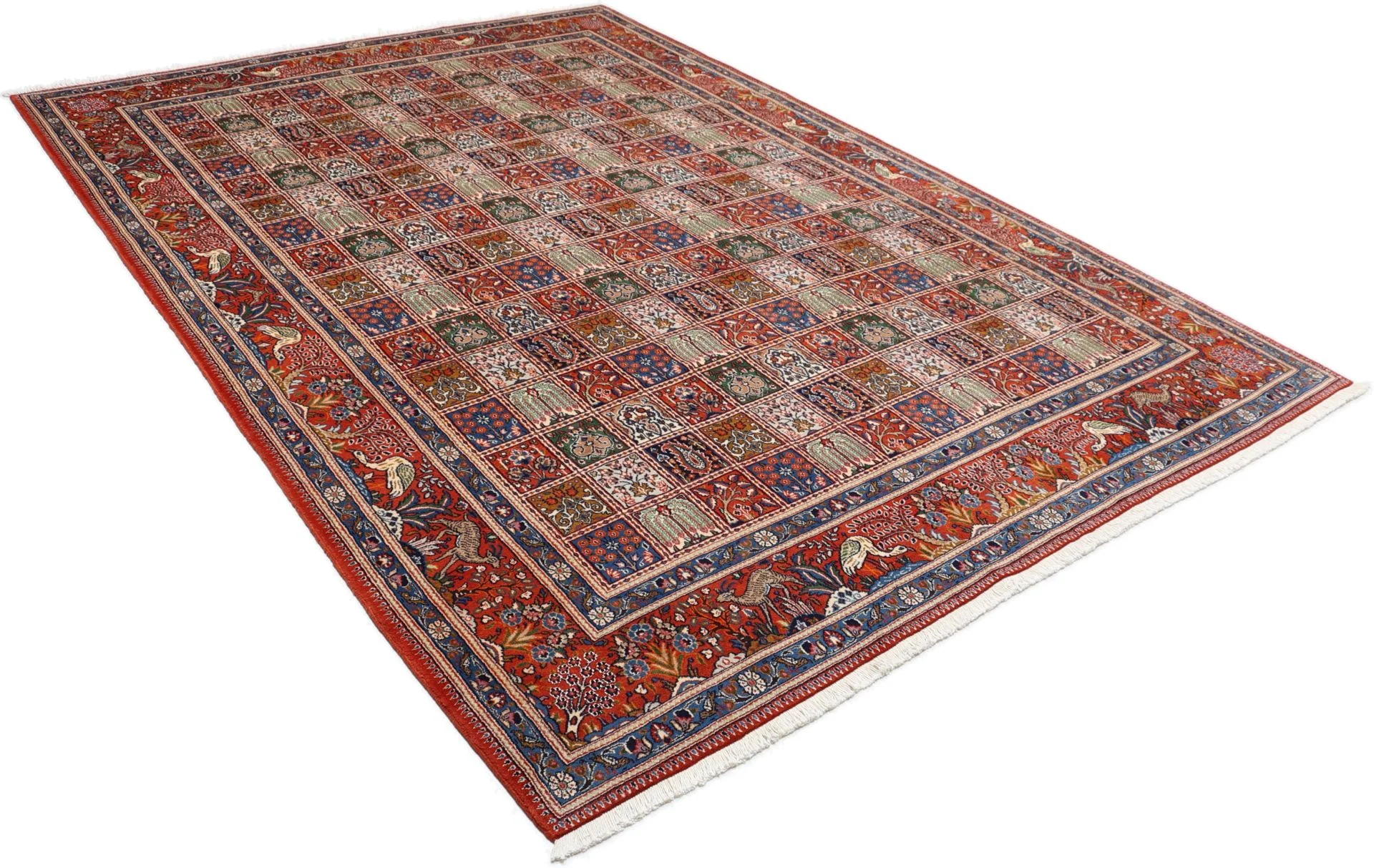 Moud Perserteppich aus Iran, 242 × 350 cm