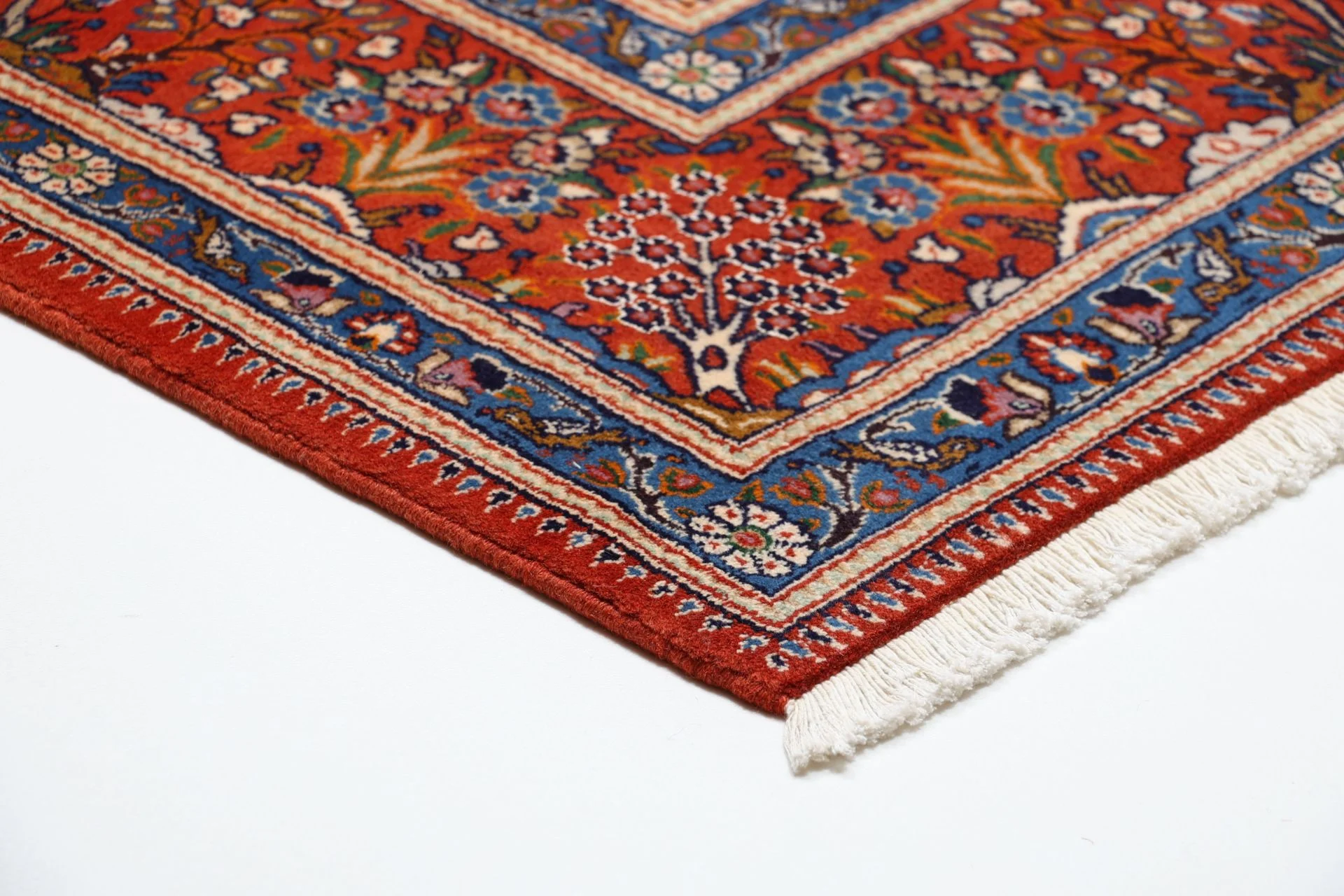 Moud Perserteppich aus Iran, 242 × 350 cm