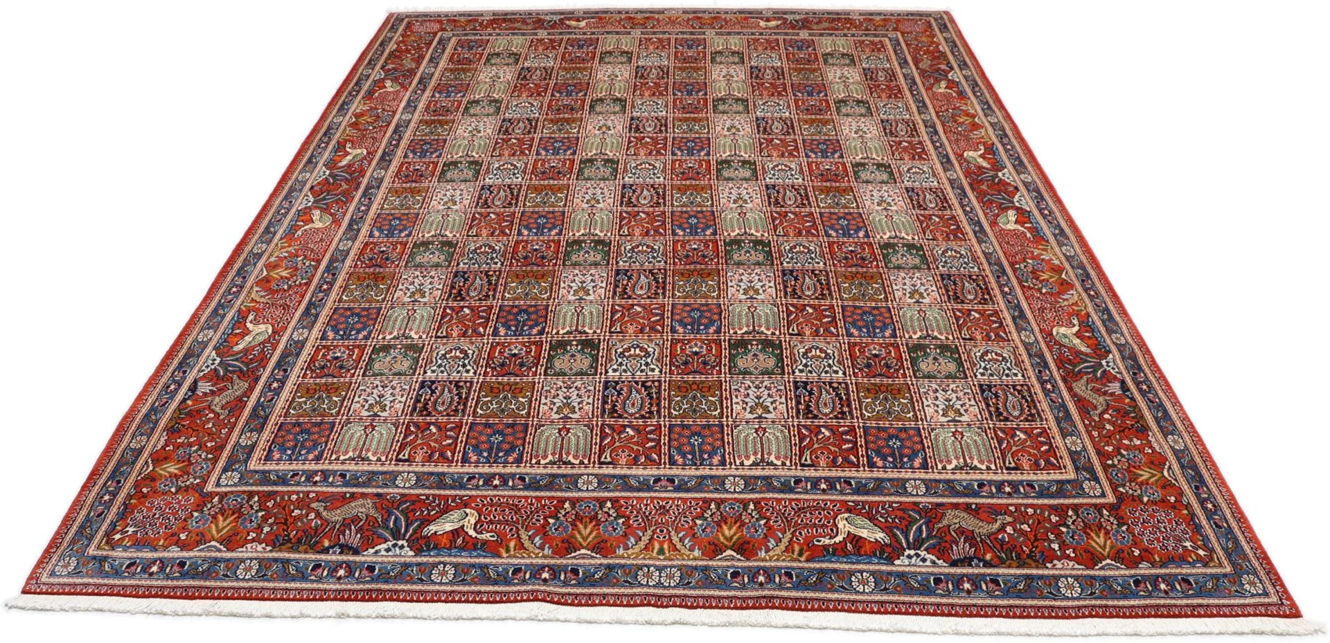 Moud Perserteppich aus Iran, 242 × 350 cm