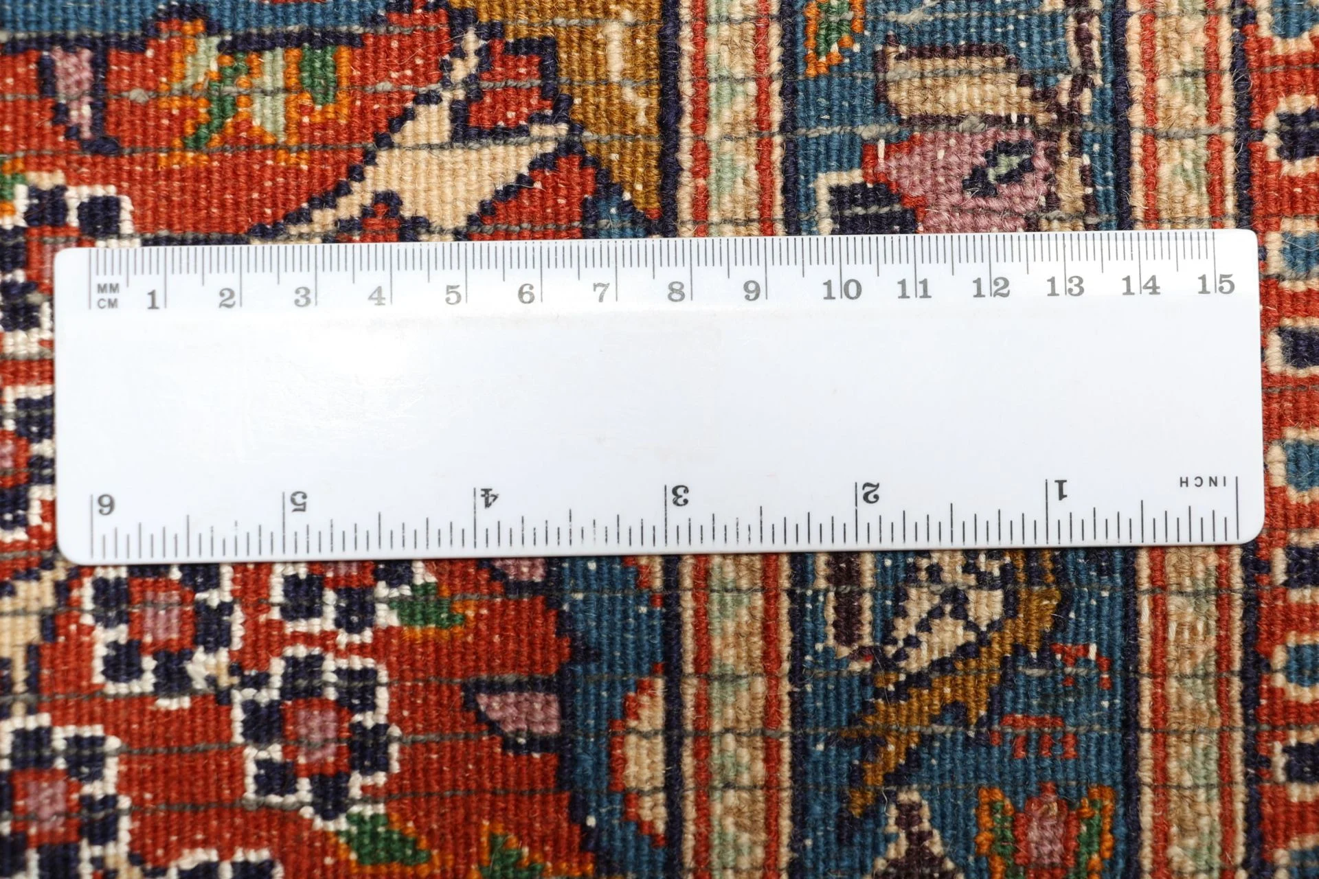 Moud Perserteppich aus Iran, 242 × 350 cm