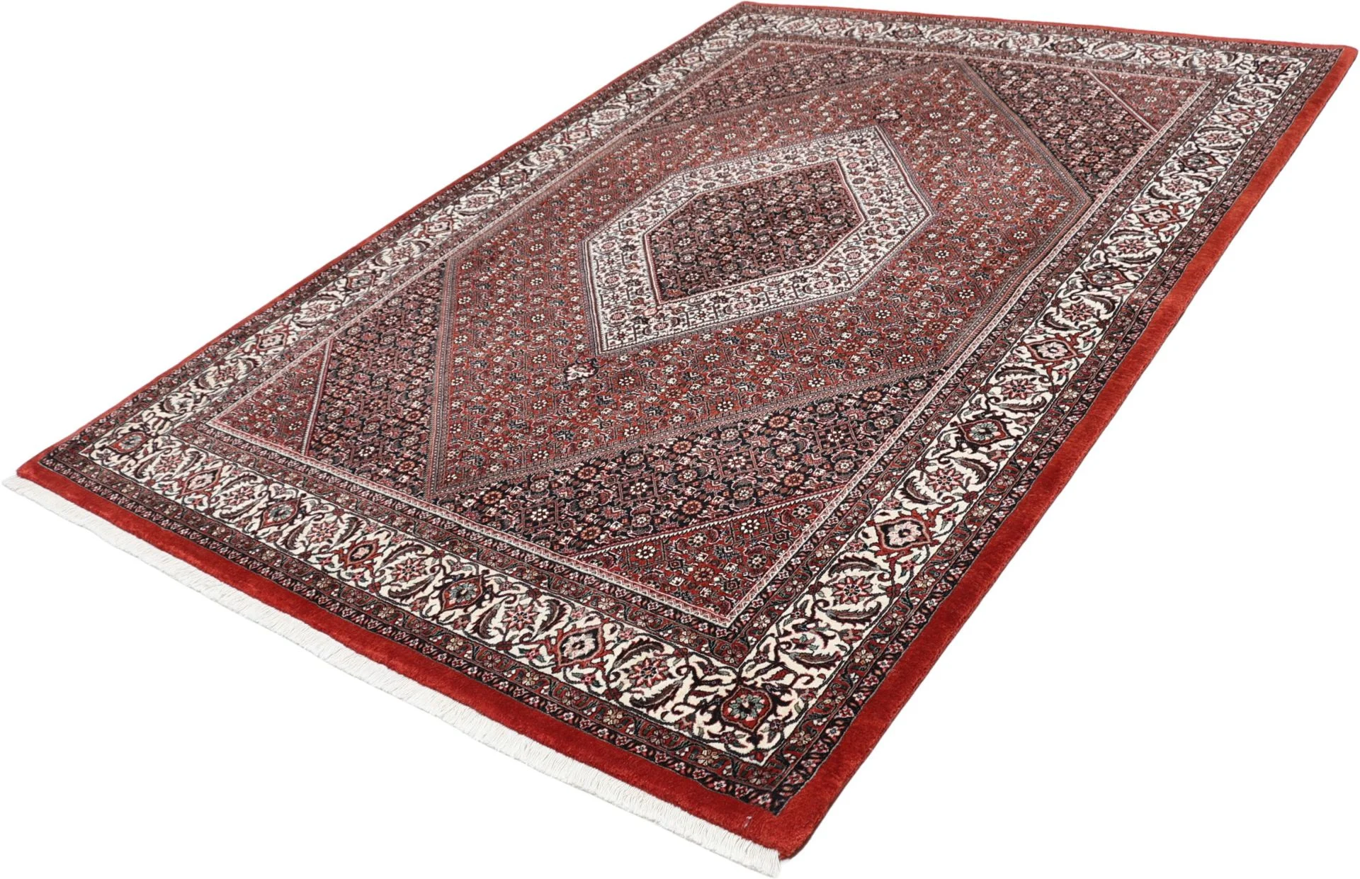 Bijar Perserteppich 170 × 243 cm aus Wolle & Seide, handgeknüpft