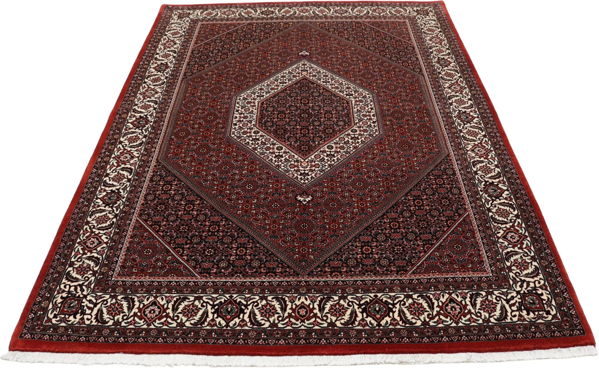 Bijar Perserteppich 170 × 243 cm aus Wolle & Seide, handgeknüpft