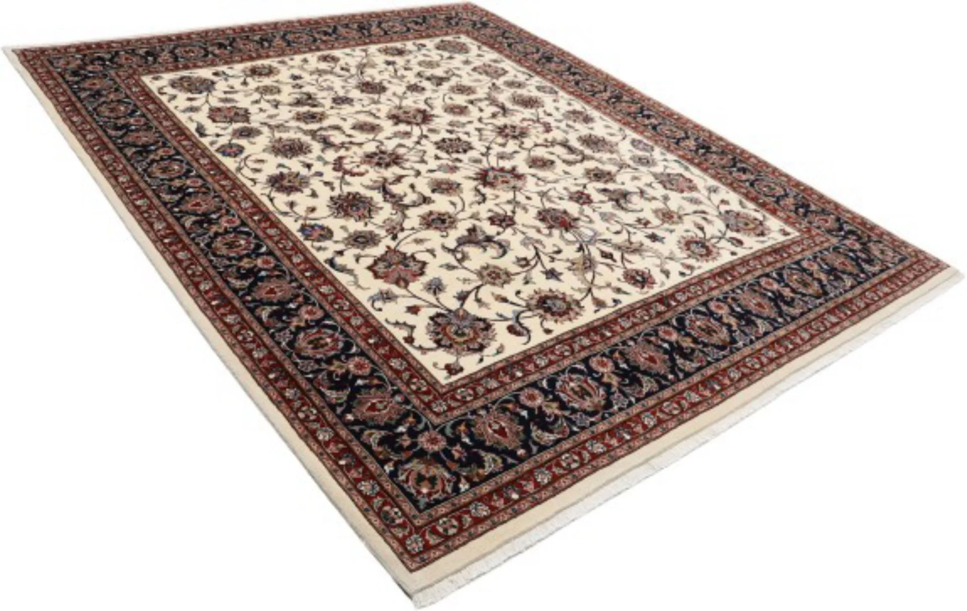 Sarough Perserteppich 248 × 302 cm aus Wolle & Seide, handgeknüpft