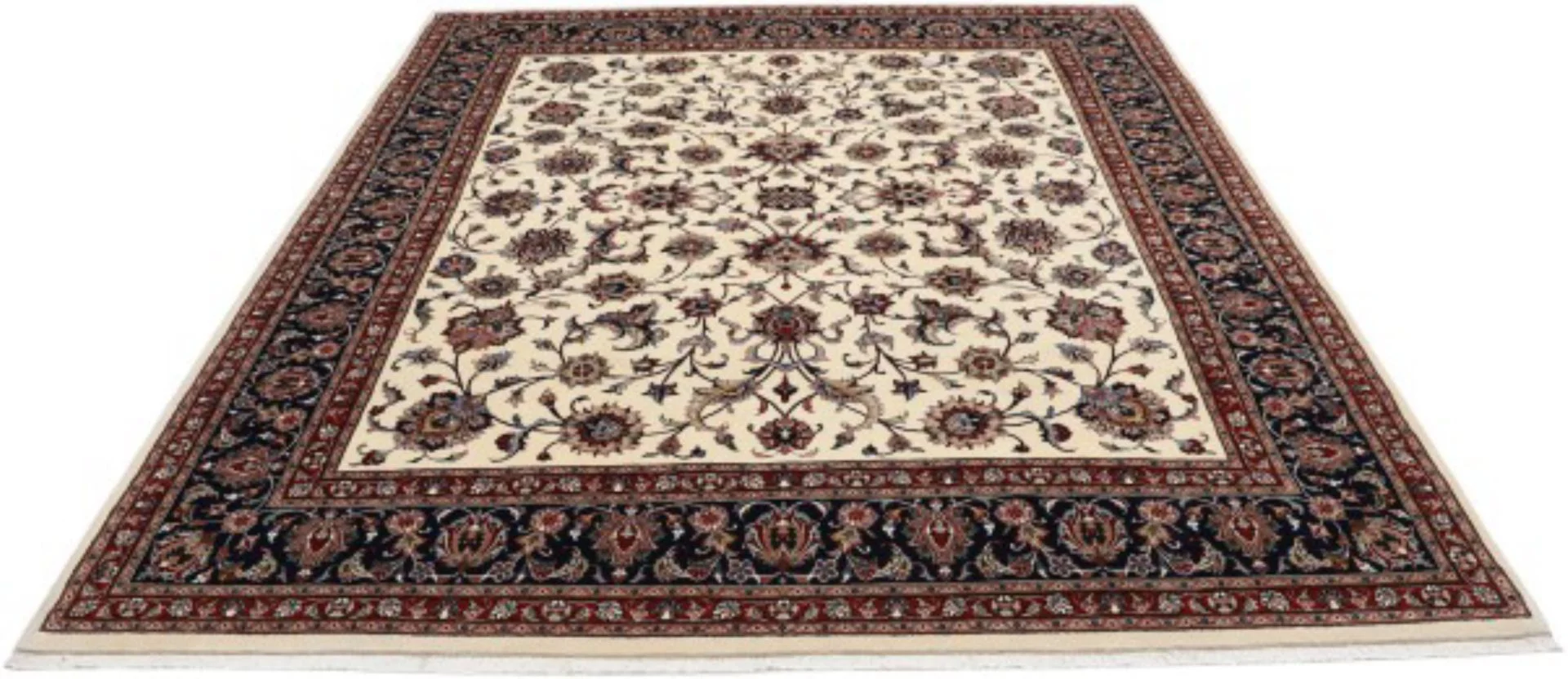 Sarough Perserteppich 248 × 302 cm aus Wolle & Seide, handgeknüpft