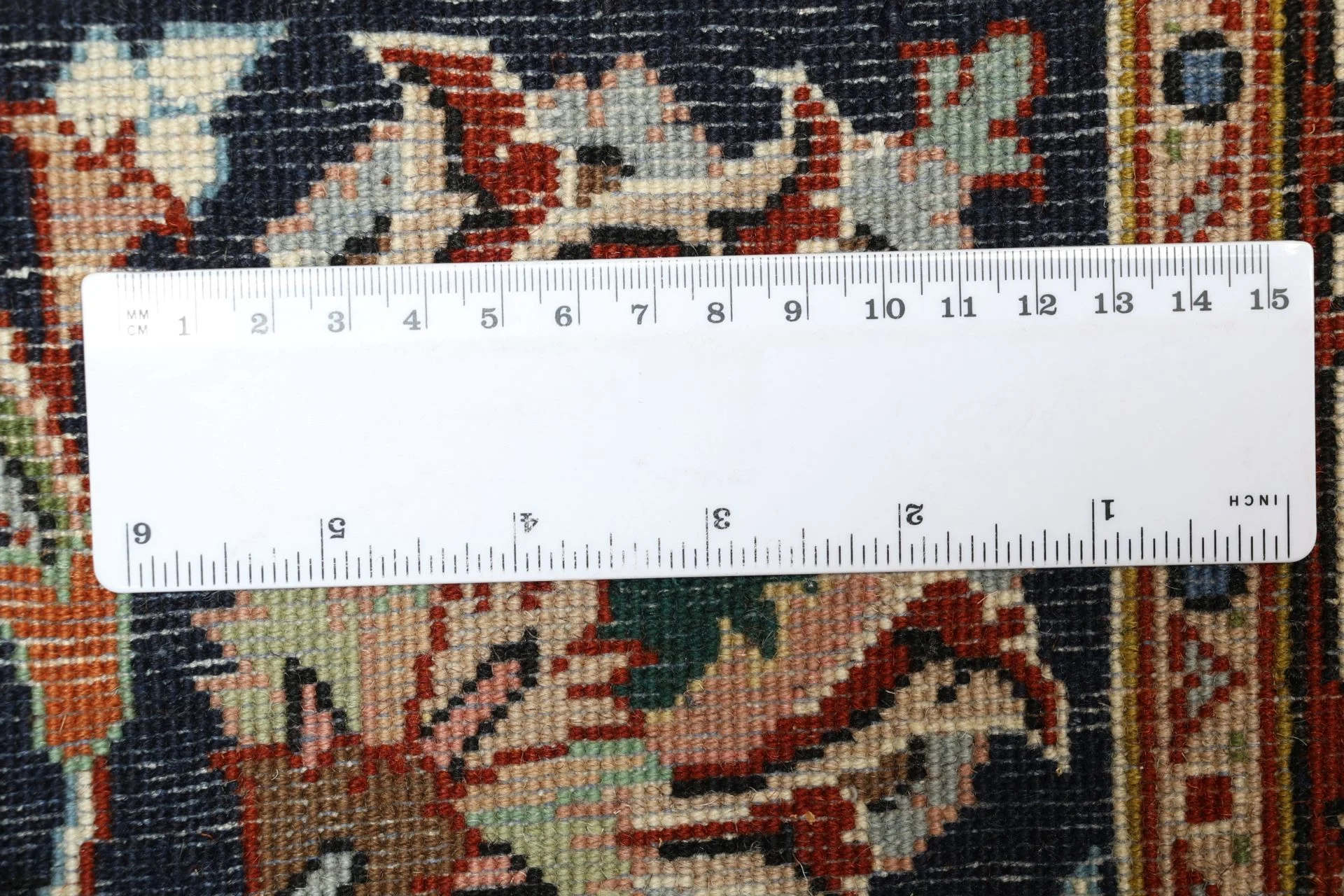 Sarough Perserteppich 248 × 302 cm aus Wolle & Seide, handgeknüpft