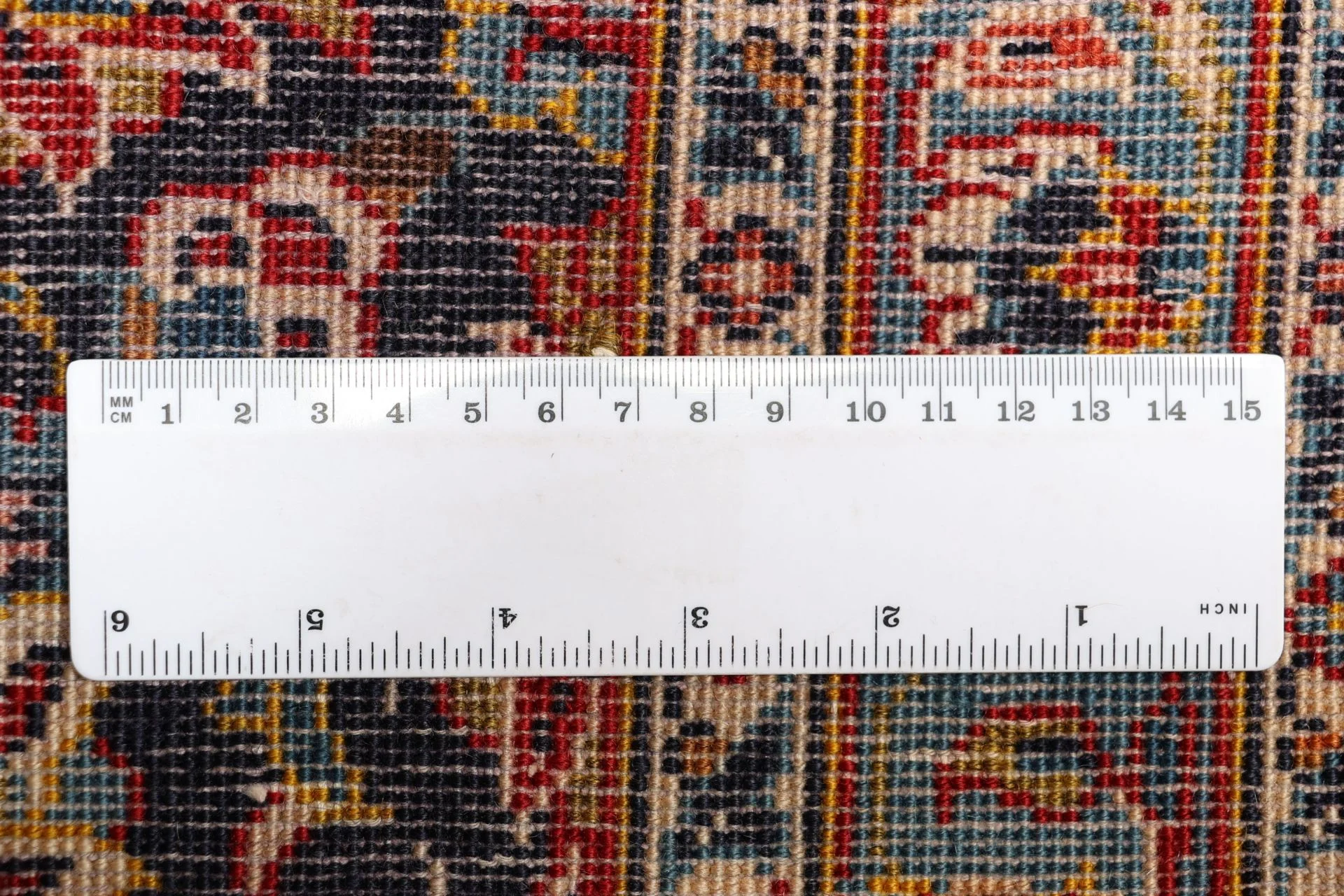 Kashan Perserteppich 255 × 365 cm aus Wolle, handgeknüpft