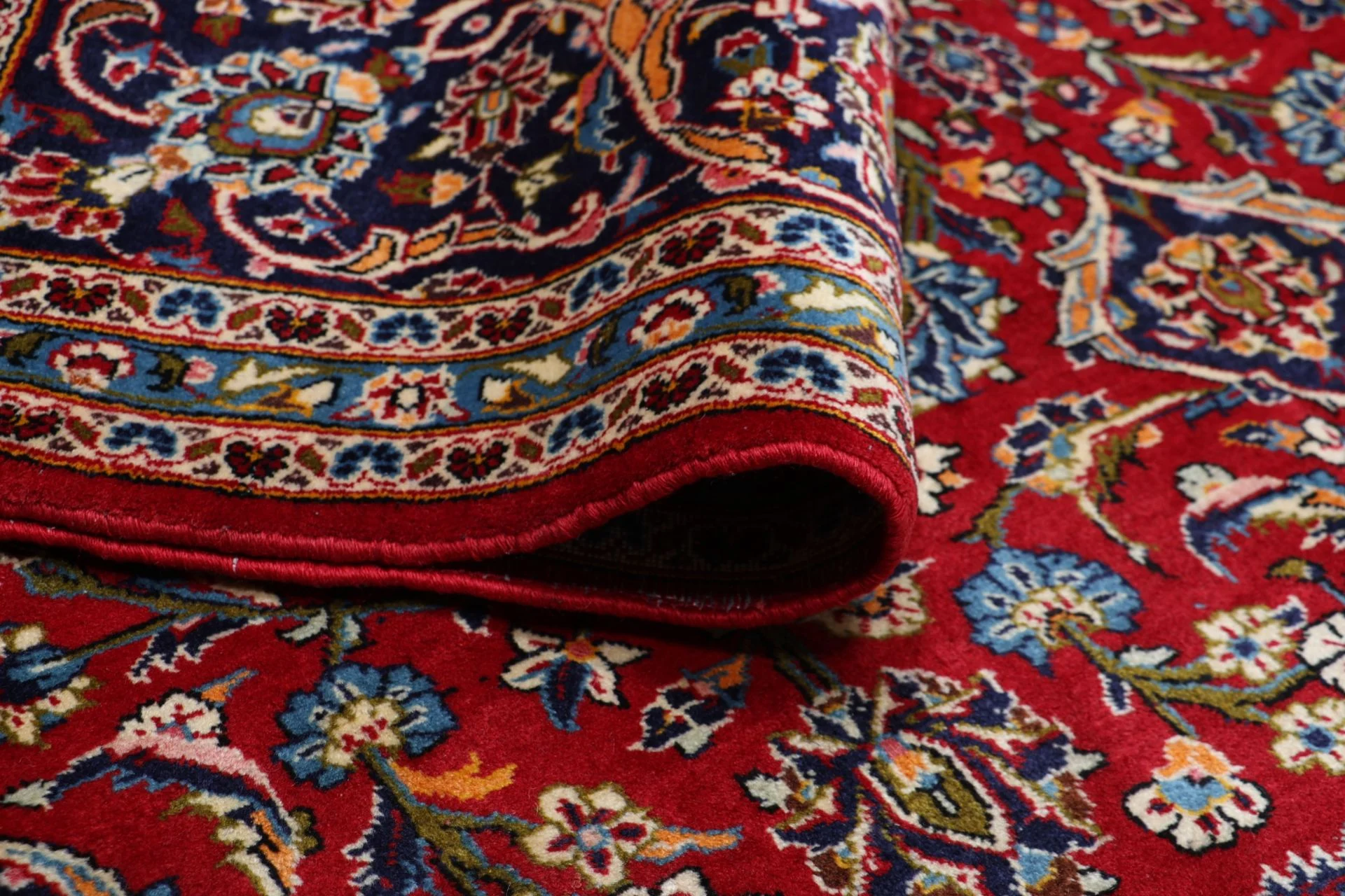 Kashan Perserteppich aus Iran, 250 × 360 cm