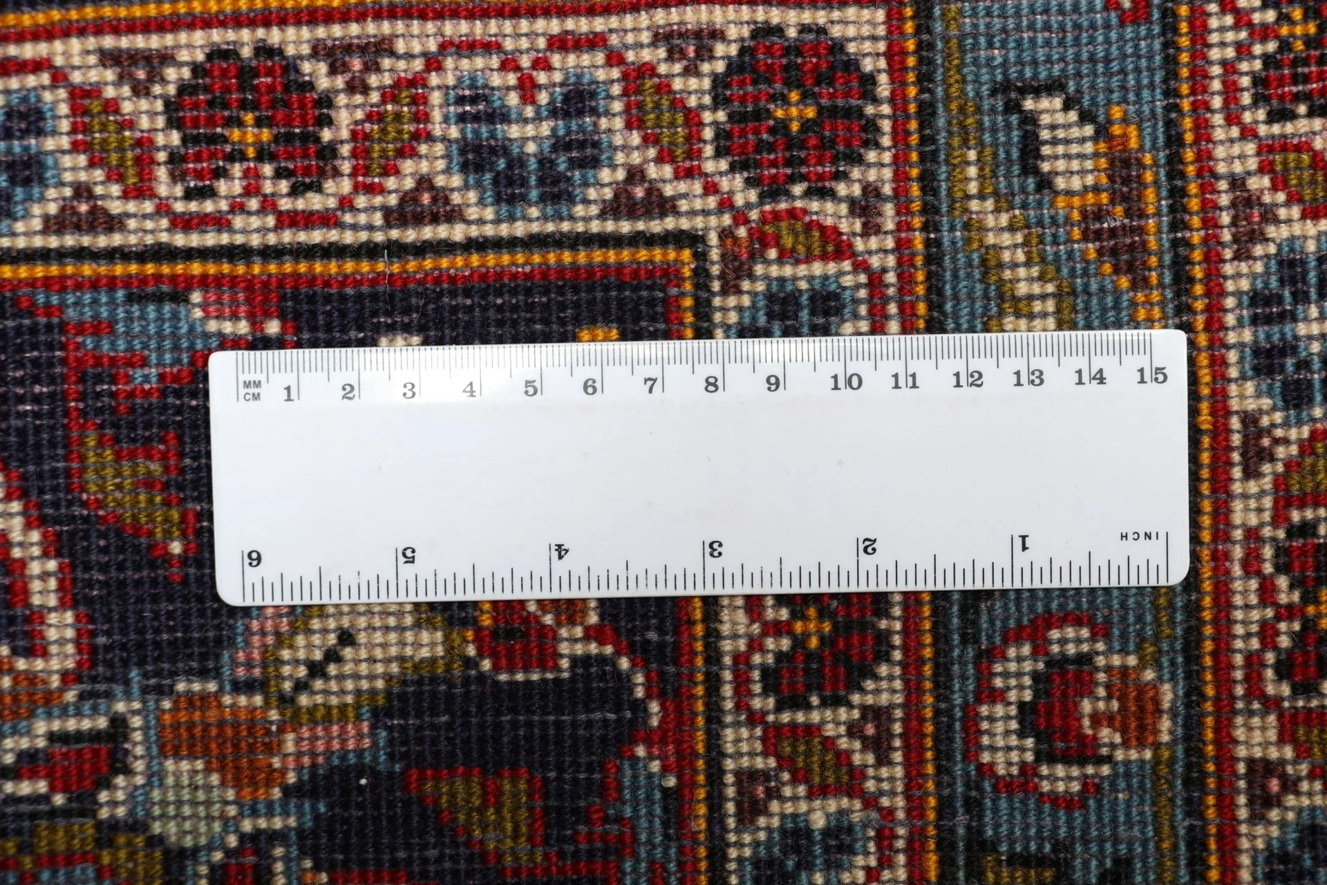 Kashan Perserteppich aus Iran, 250 × 360 cm