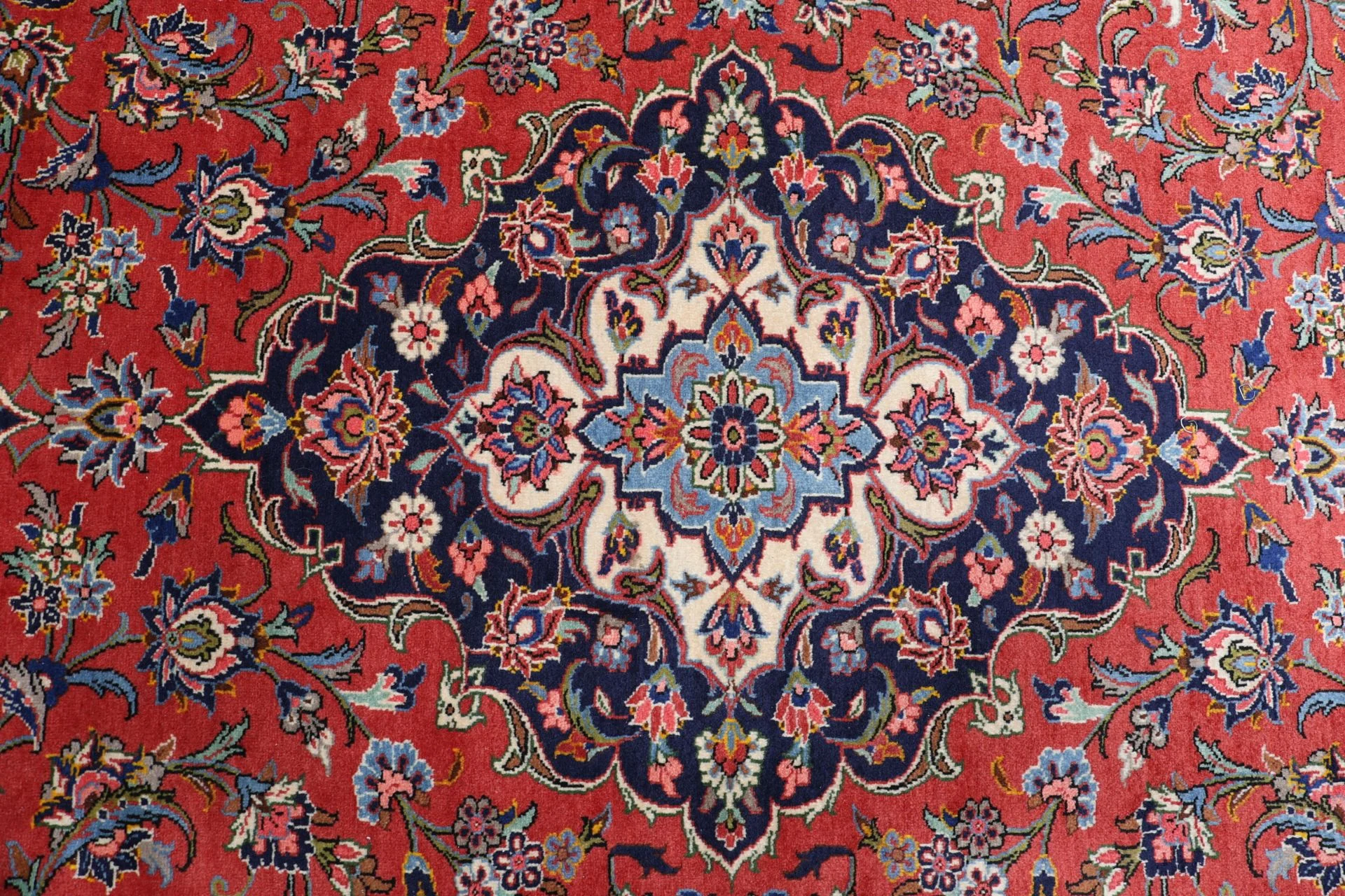 Kashan Perserteppich aus Iran, 250 × 350 cm