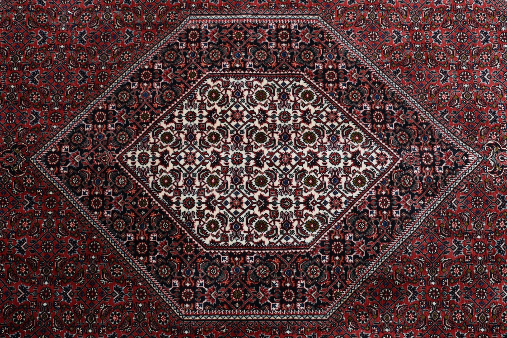 Handgeknüpfter Bijar Perserteppich, 170 × 253 cm, Wolle & Seide