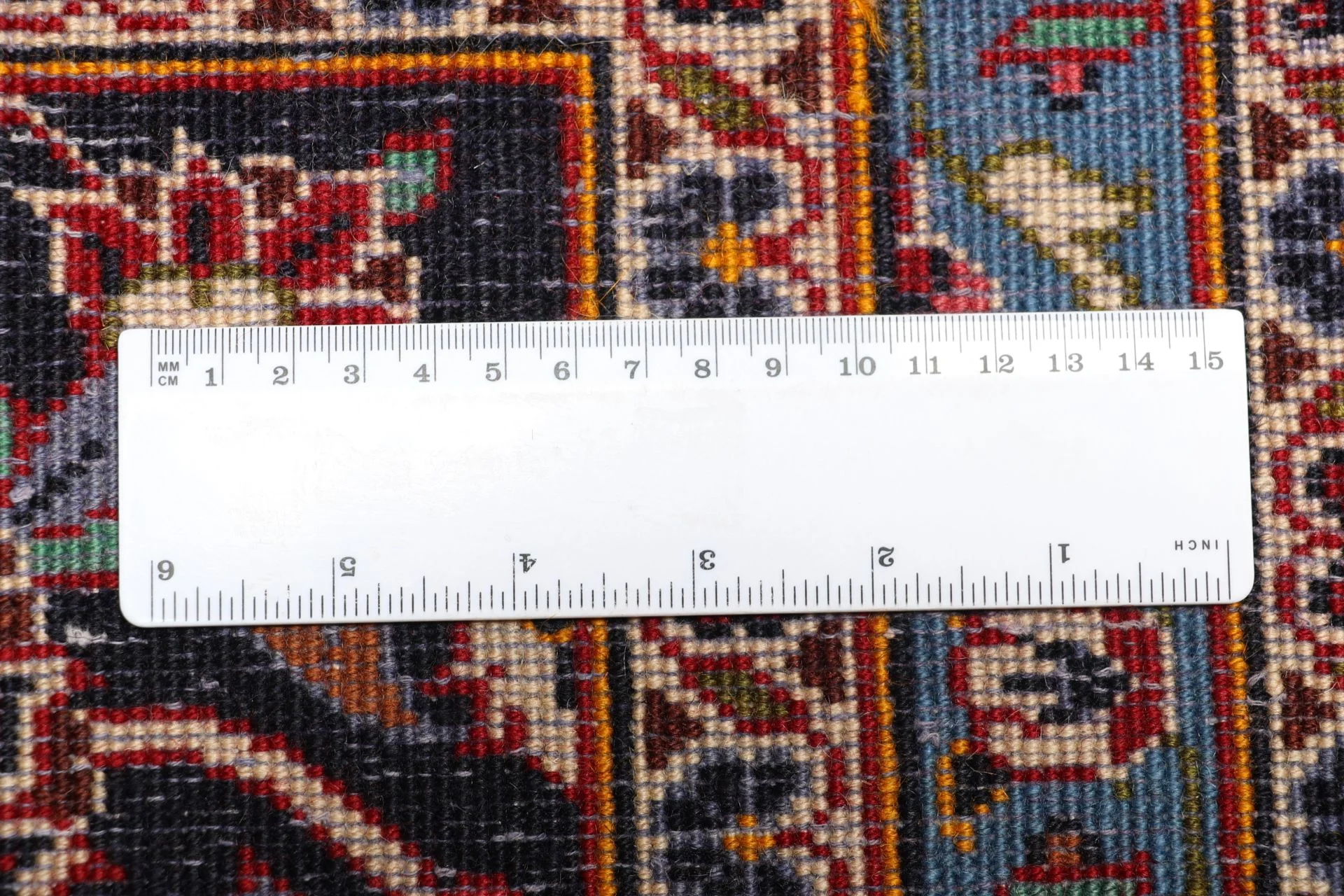 Handgeknüpfter Kashan Perserteppich, 245 × 345 cm, Wolle
