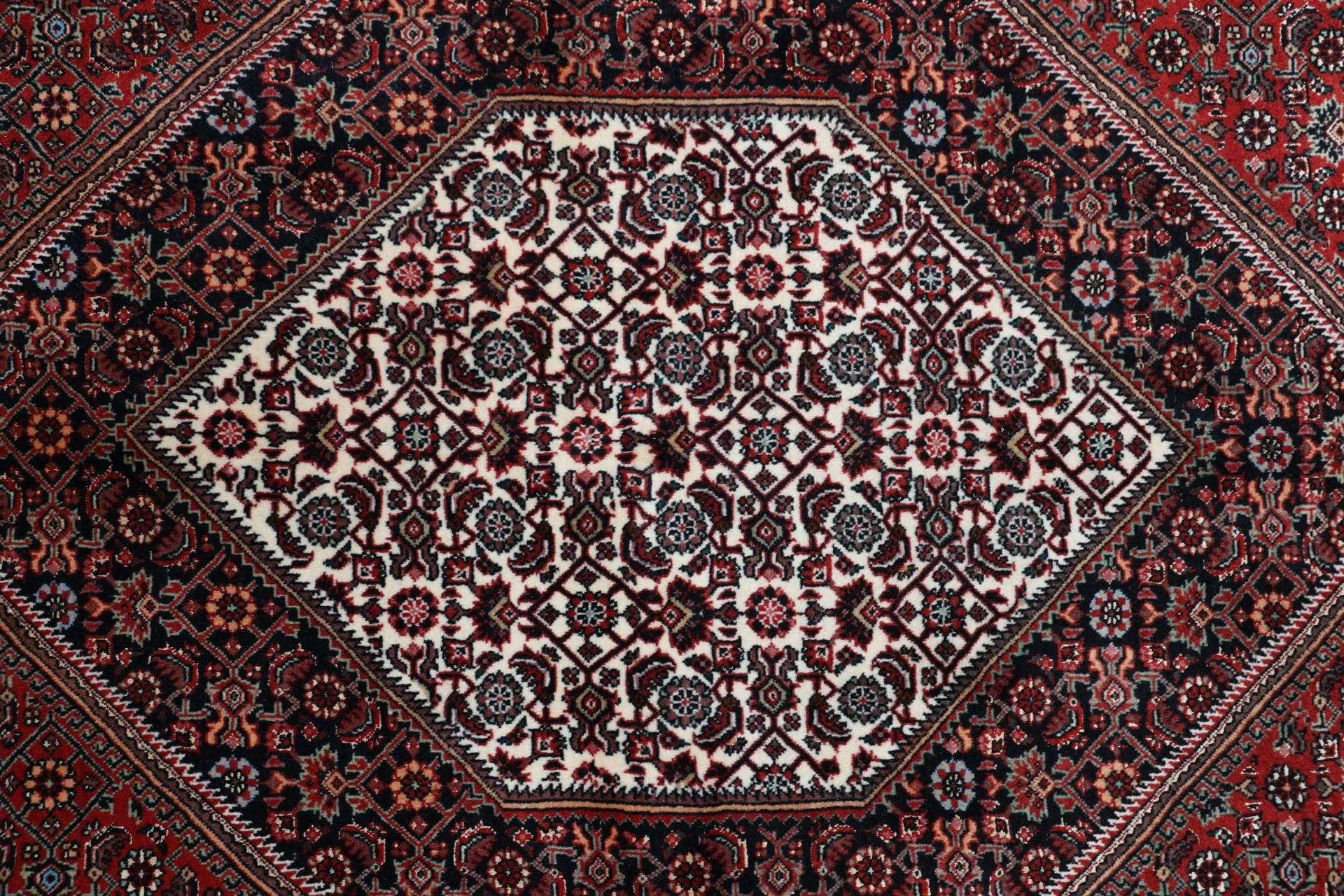 Handgeknüpfter Bijar Perserteppich 170 × 240 cm