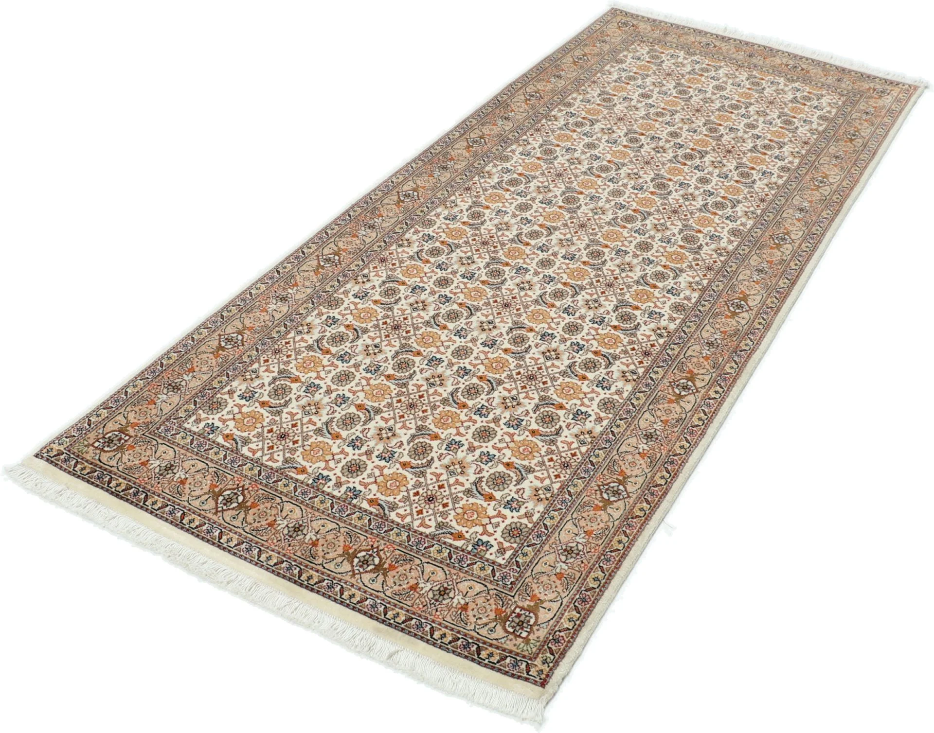 Handgeknüpfter Täbriz Perserteppich, 80 × 199 cm, Wolle