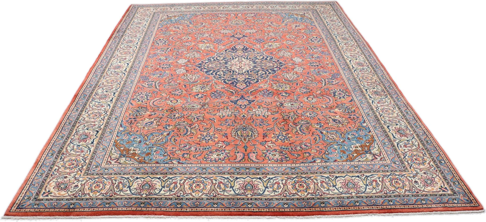 Handgeknüpfter Sarough Perserteppich 254 × 345 cm