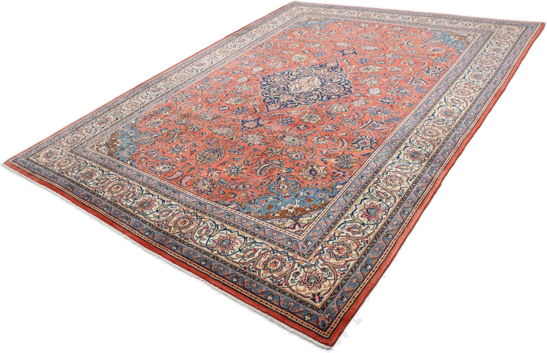 Handgeknüpfter Sarough Perserteppich 254 × 345 cm