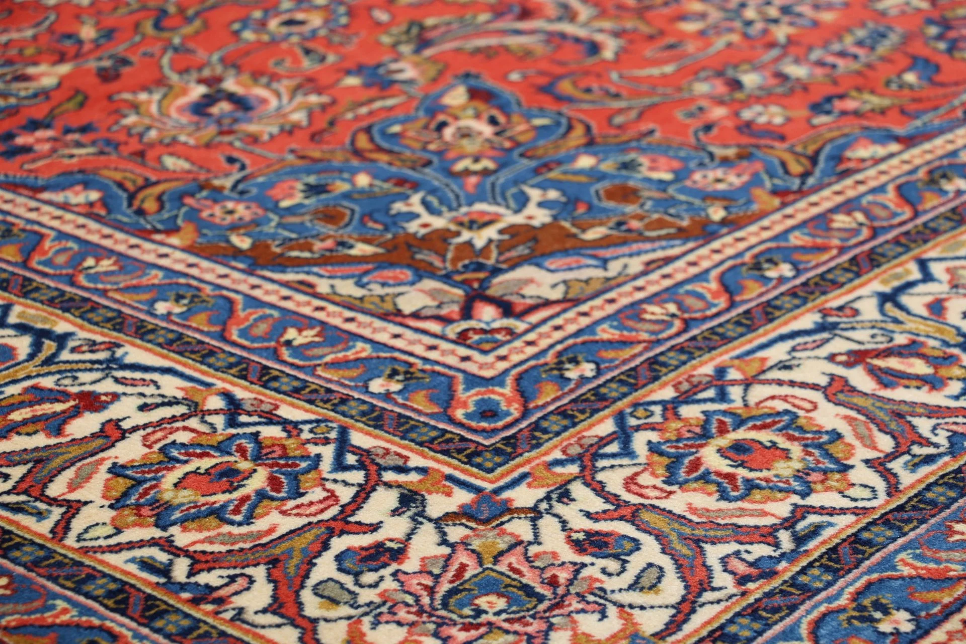 Handgeknüpfter Sarough Perserteppich 254 × 345 cm