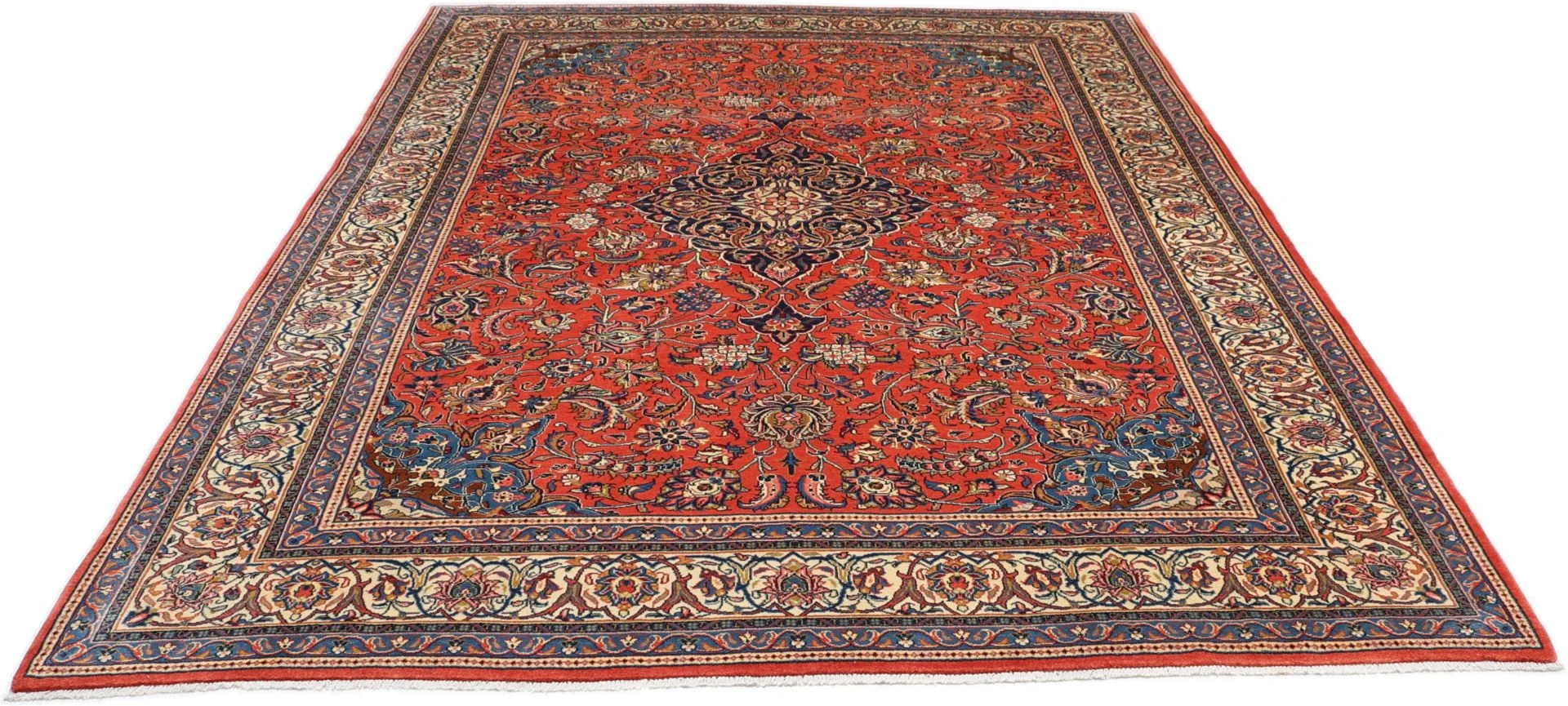 Handgeknüpfter Sarough Perserteppich 254 × 345 cm