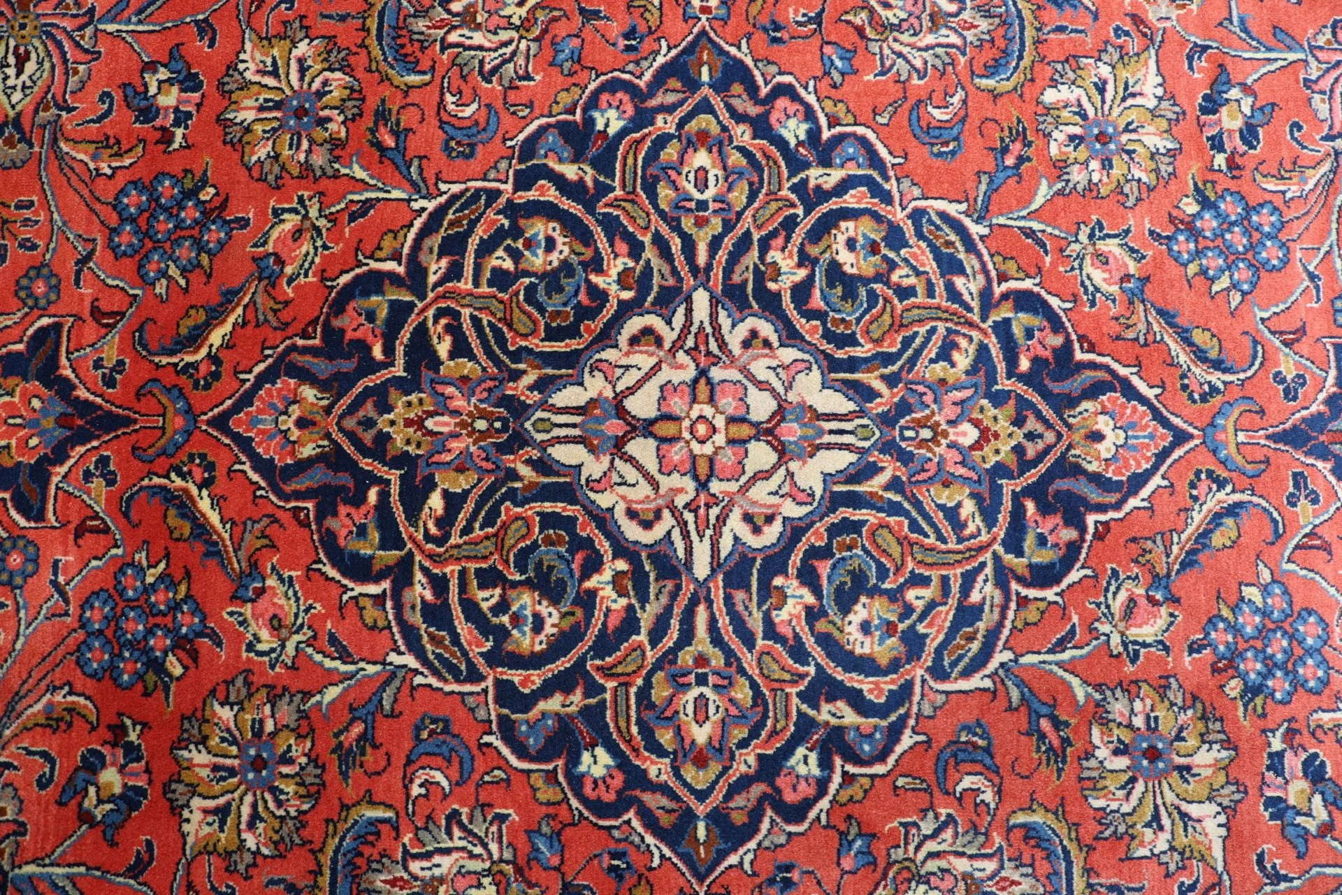Handgeknüpfter Sarough Perserteppich 254 × 345 cm