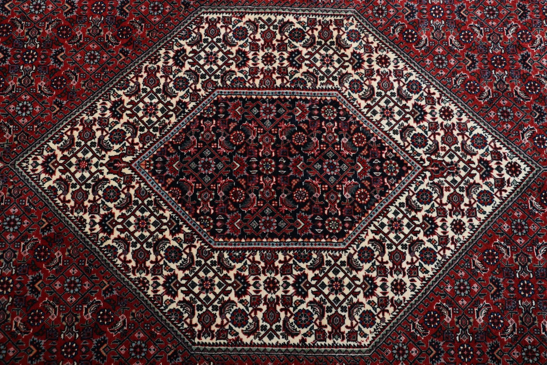 Handgeknüpfter Bijar Perserteppich 200 × 208 cm
