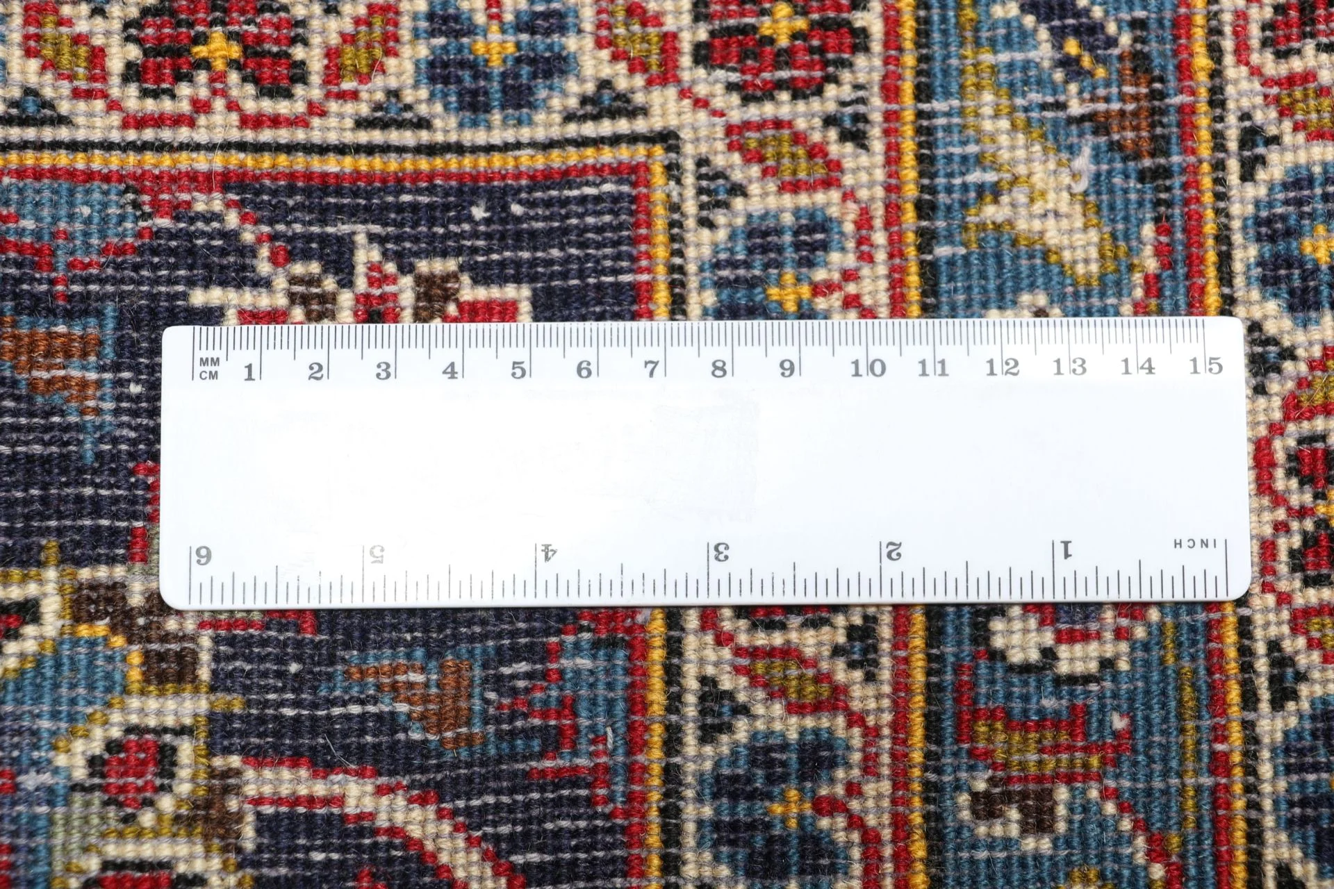 Handgeknüpfter Kashan Perserteppich 250 × 343 cm