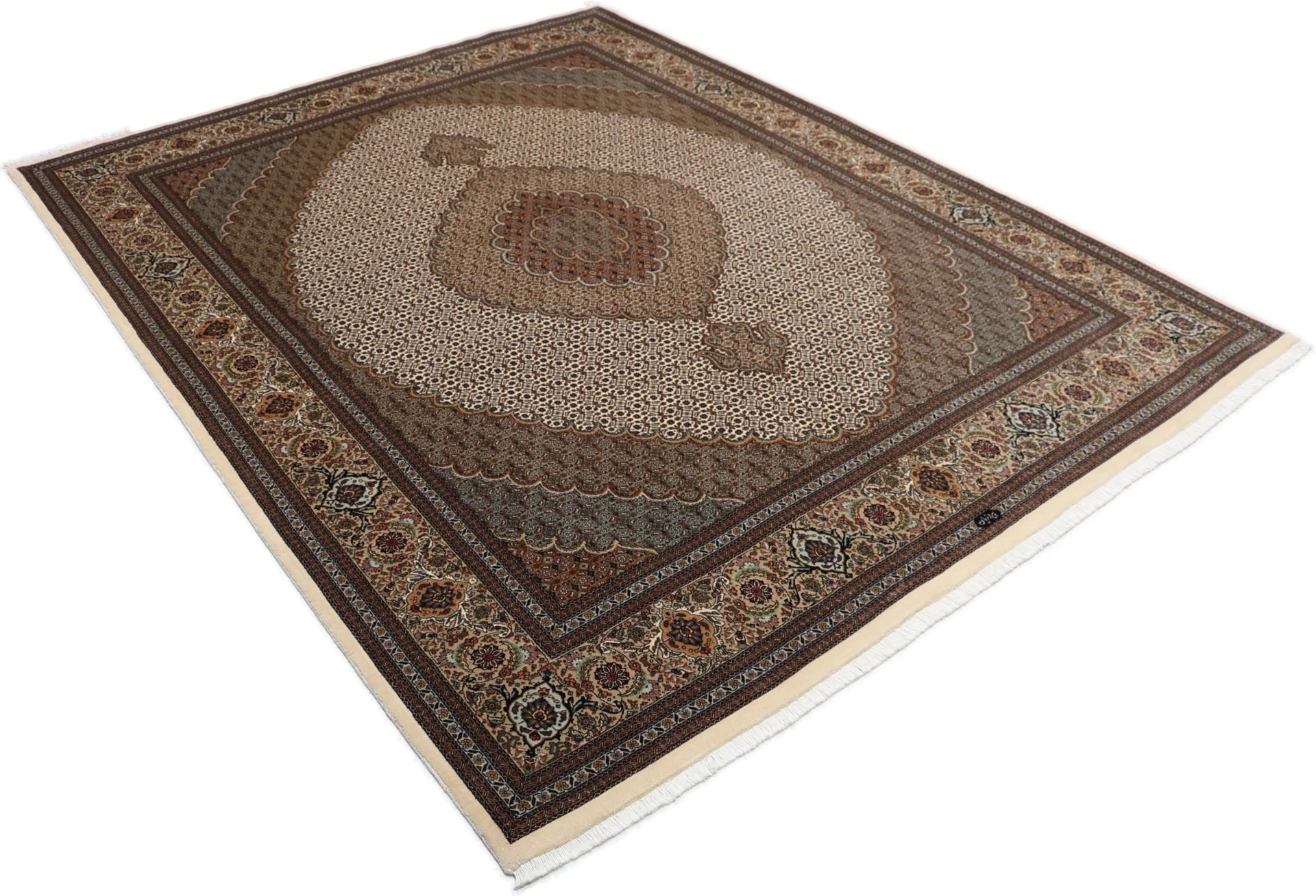 Täbriz Perserteppich aus Iran, 198 × 260 cm