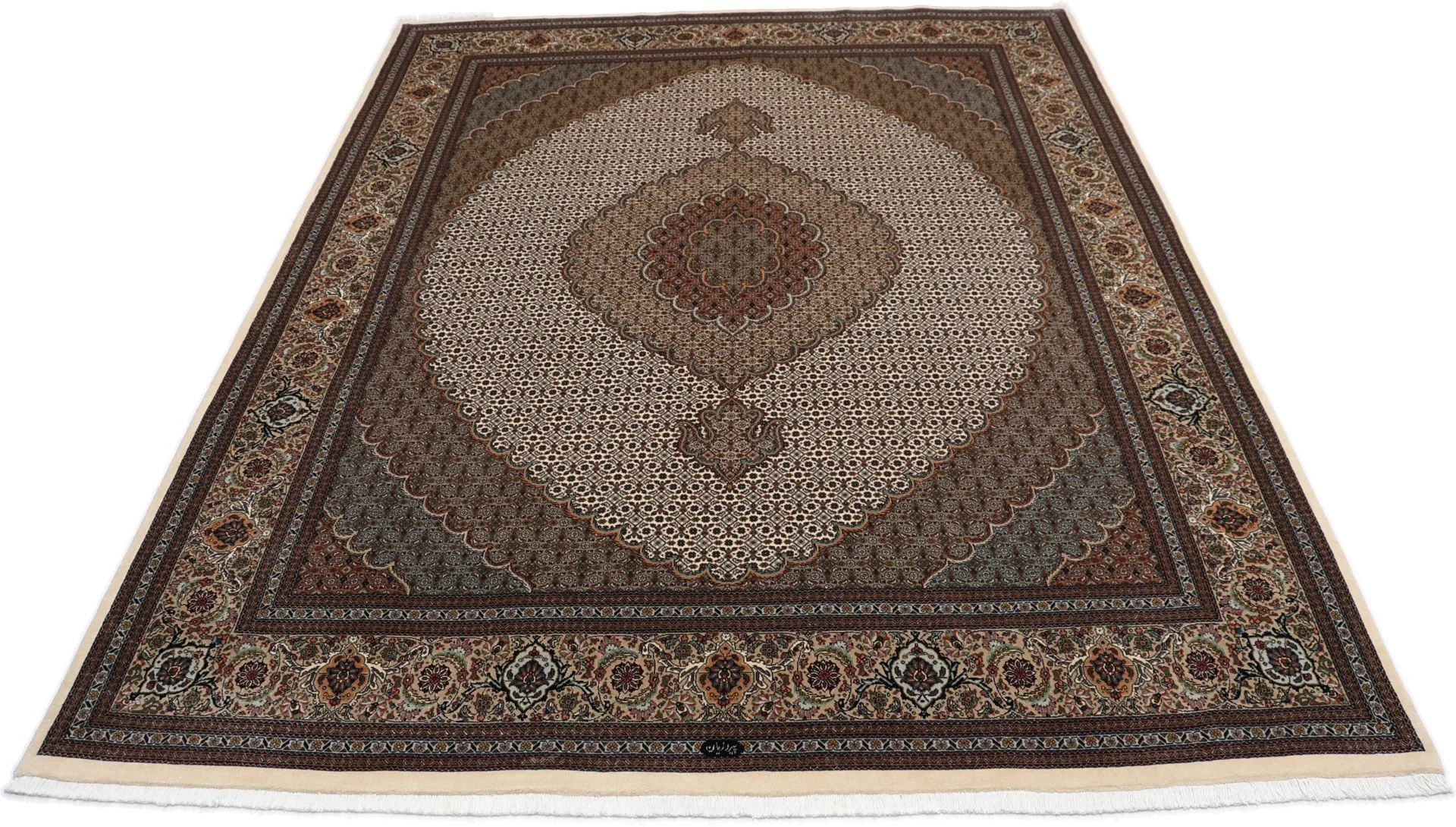 Täbriz Perserteppich aus Iran, 198 × 260 cm