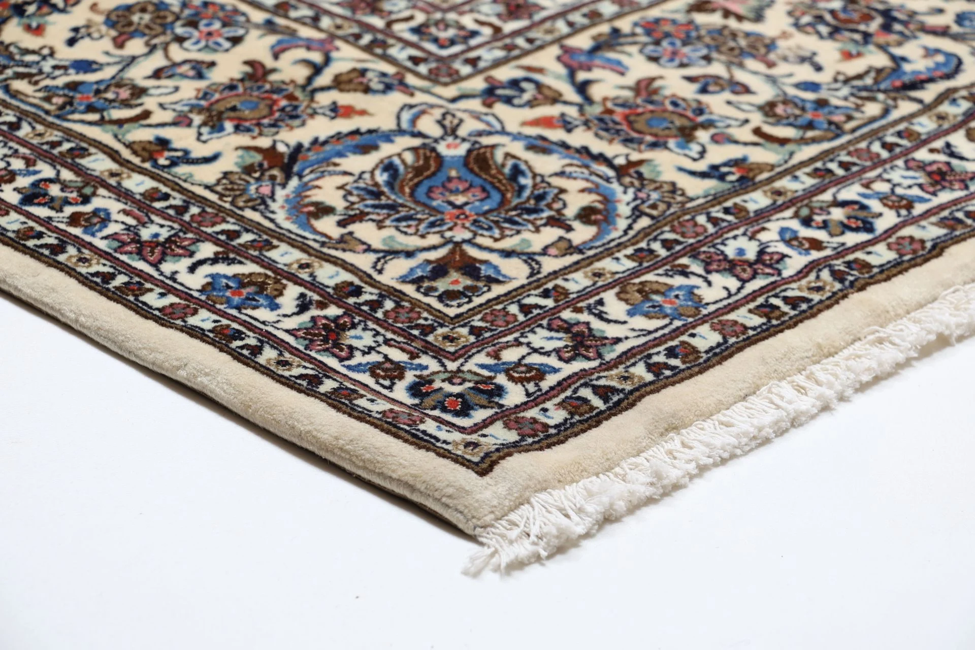 Kashan Perserteppich aus Iran, 250 × 356 cm