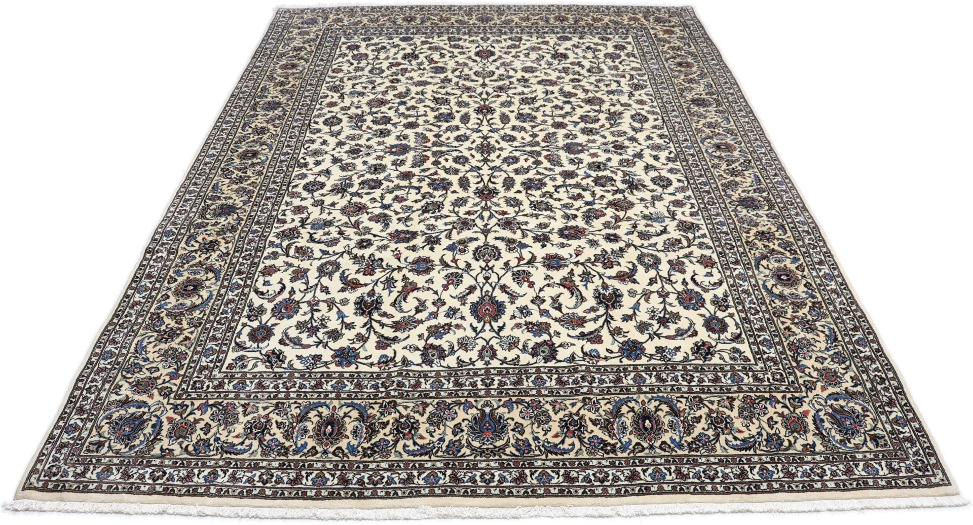Kashan Perserteppich aus Iran, 250 × 356 cm
