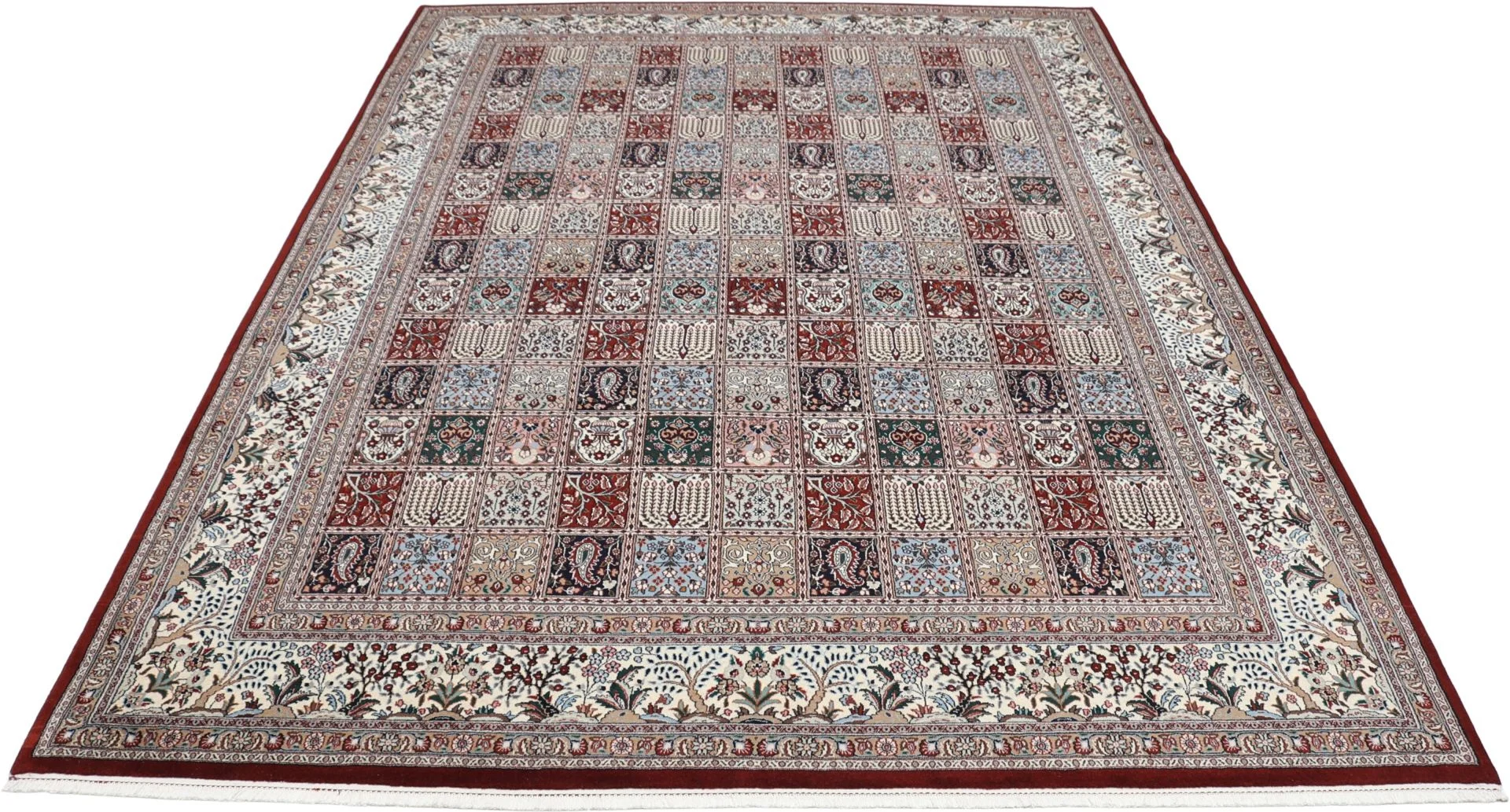 Handgeknüpfter Moud Perserteppich 256 × 348 cm