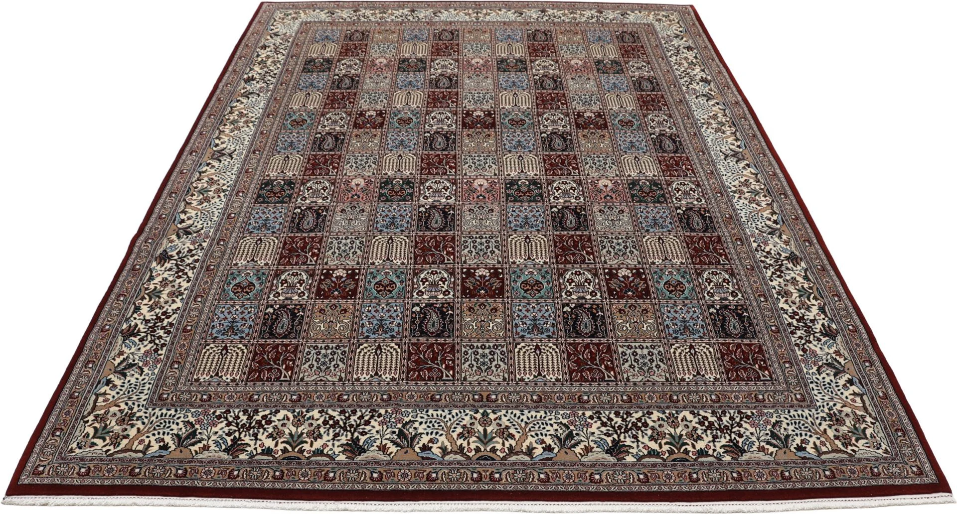 Handgeknüpfter Moud Perserteppich 256 × 348 cm