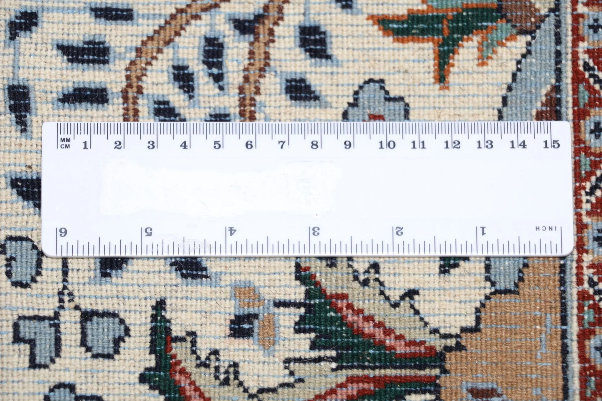 Handgeknüpfter Moud Perserteppich 256 × 348 cm